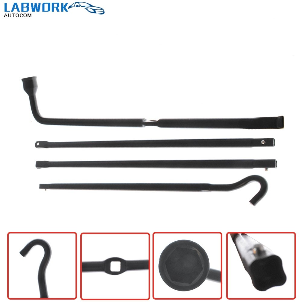 For Ford F-150 2004-2014 Spare Tire Tool Kit with Jack Handle & Lug Wrench