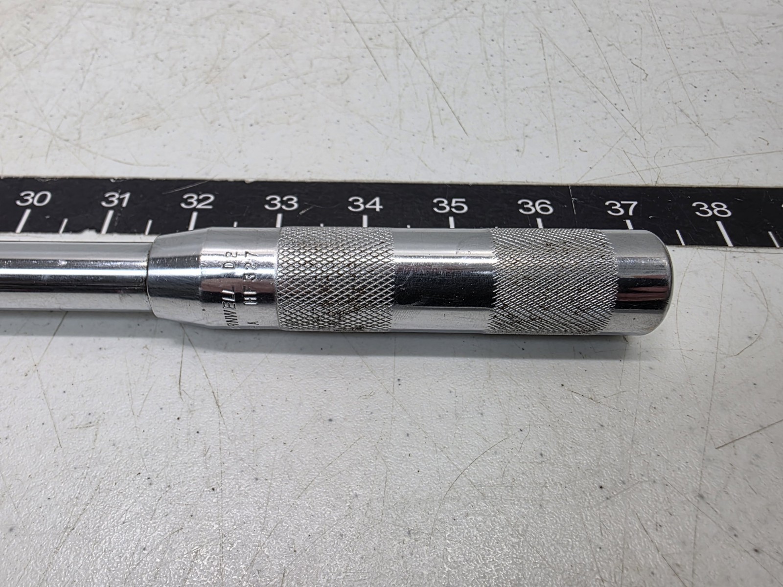 Cornwell Tools 1/2” Drive 27” Flex-Head Breaker Bar Chrome HF327 USA