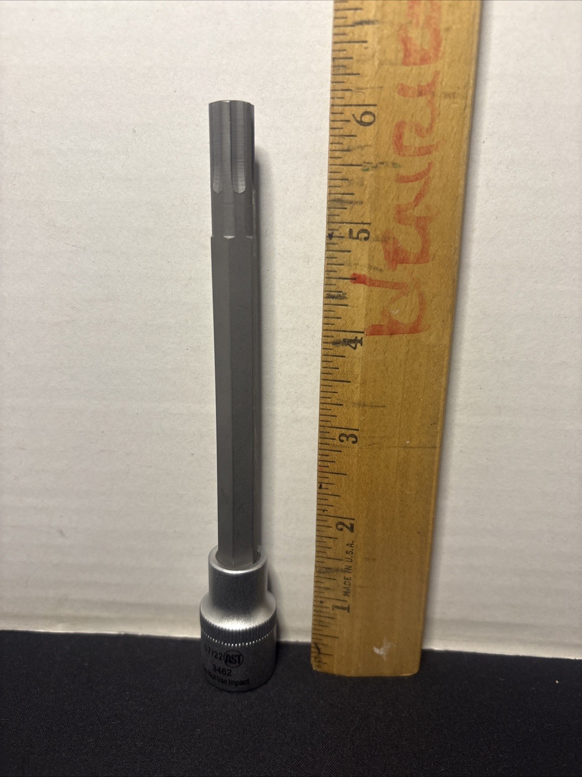 Assenmacher Specialty Tools 3462 1/» Drive #10 Polydrive Head Bolt Socket New