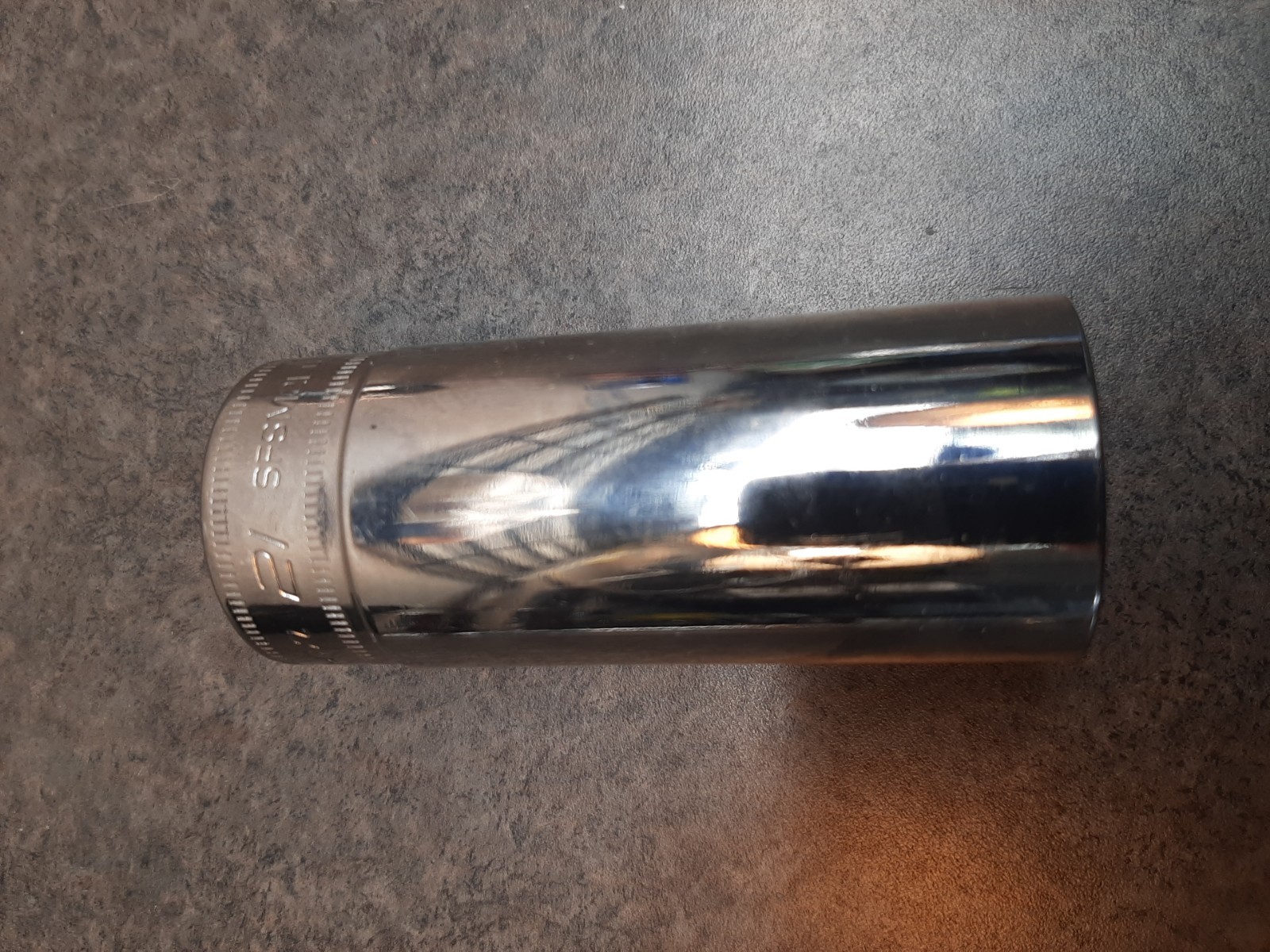 Snap On Tools SFSM21 USA 3/8″ Drive 21mm Metric 6 Point Deep Chrome Socket NEW