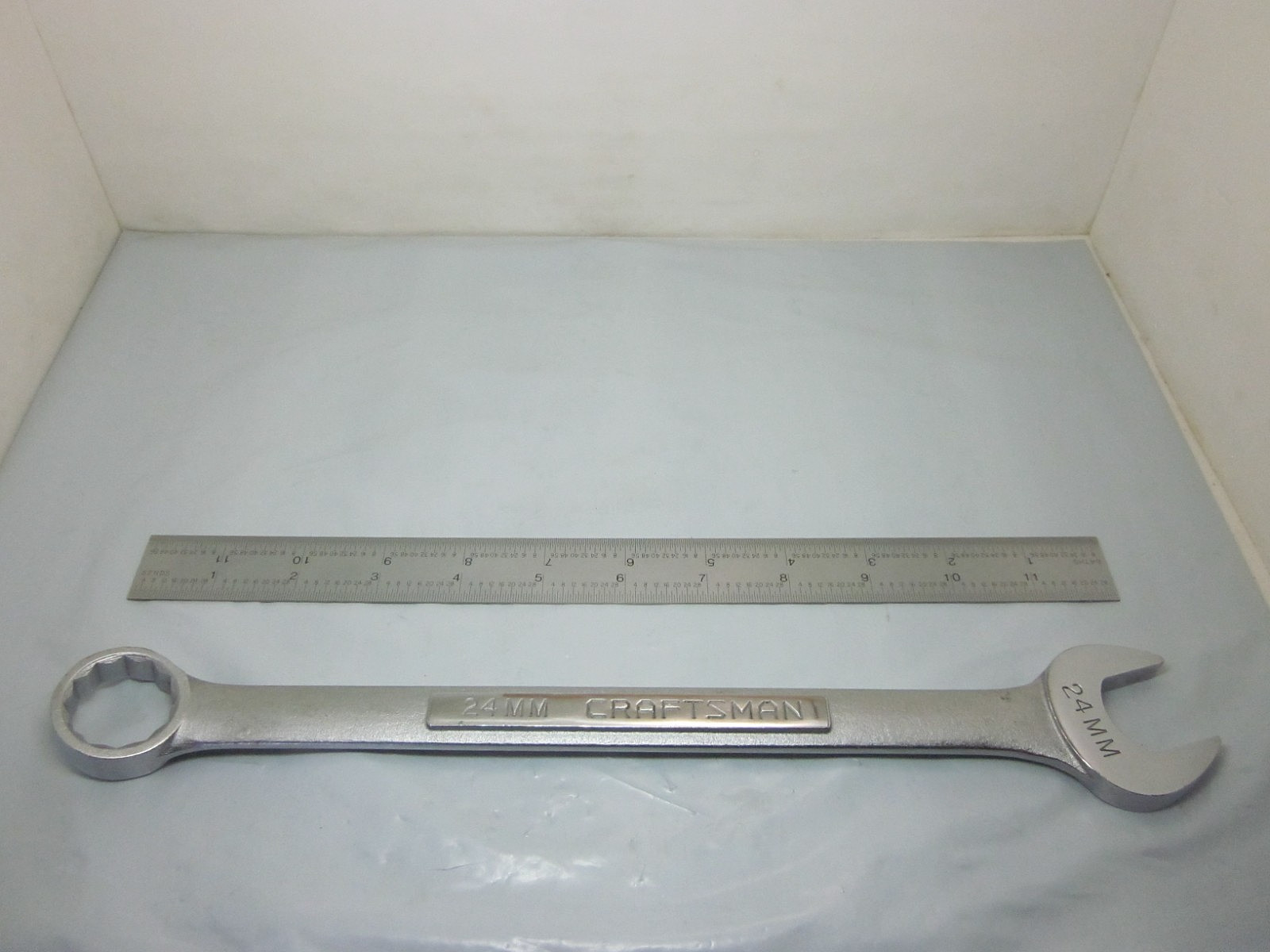 NOS Craftsman 42923 Combination Wrench 24mm V Series 12pt USA