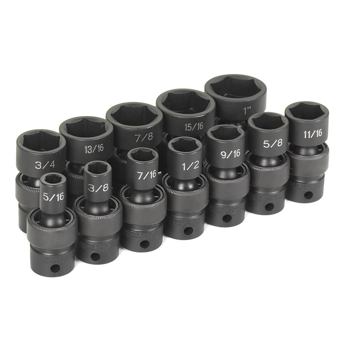 Grey Pneumatic 1212U 3/8″ Dr. 12 Pc. 6 Pt. Standard Length Frac. Univ. Set