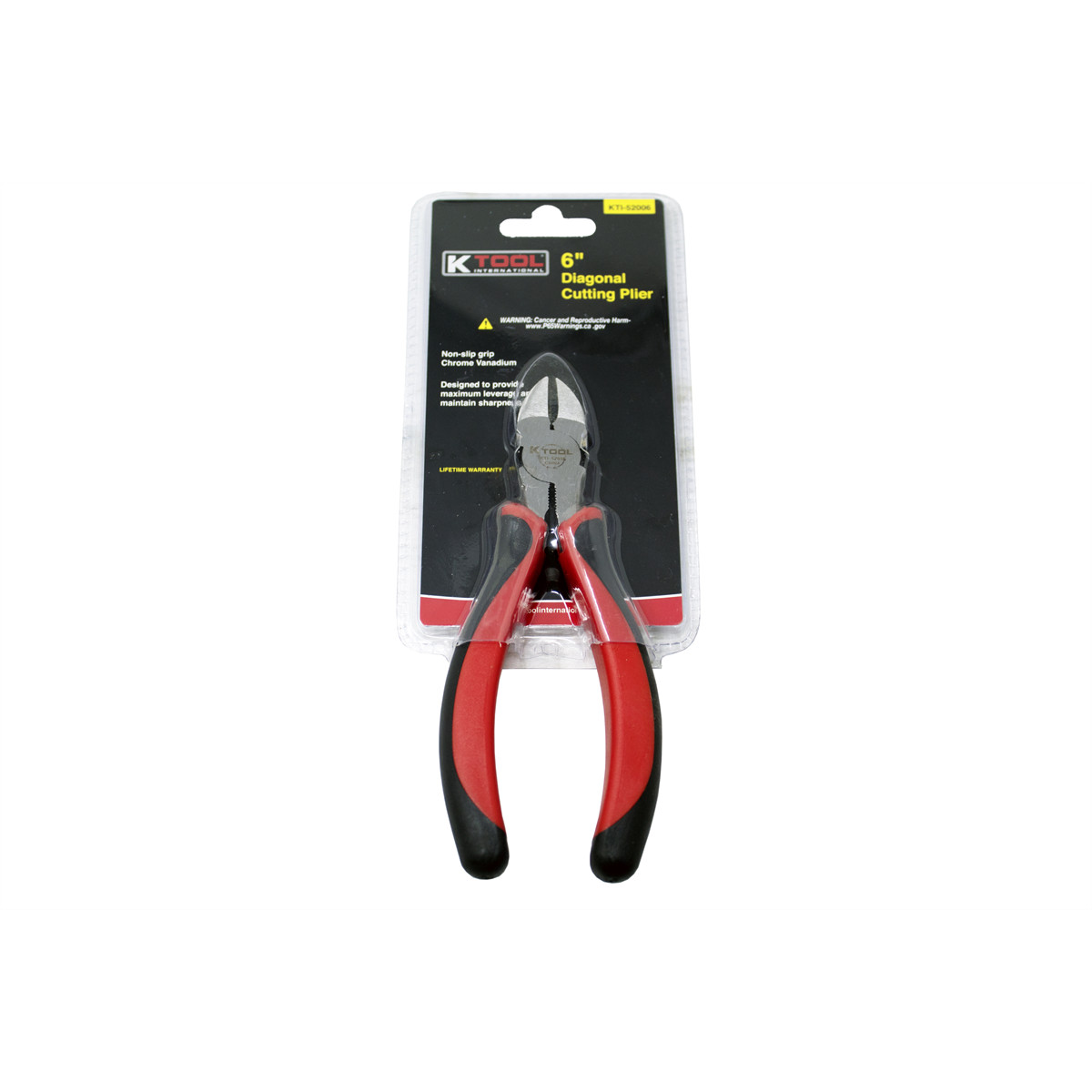 K Tool International 52006 6″ Diagonal Cutting Pliers for Garages, Repair Shops,