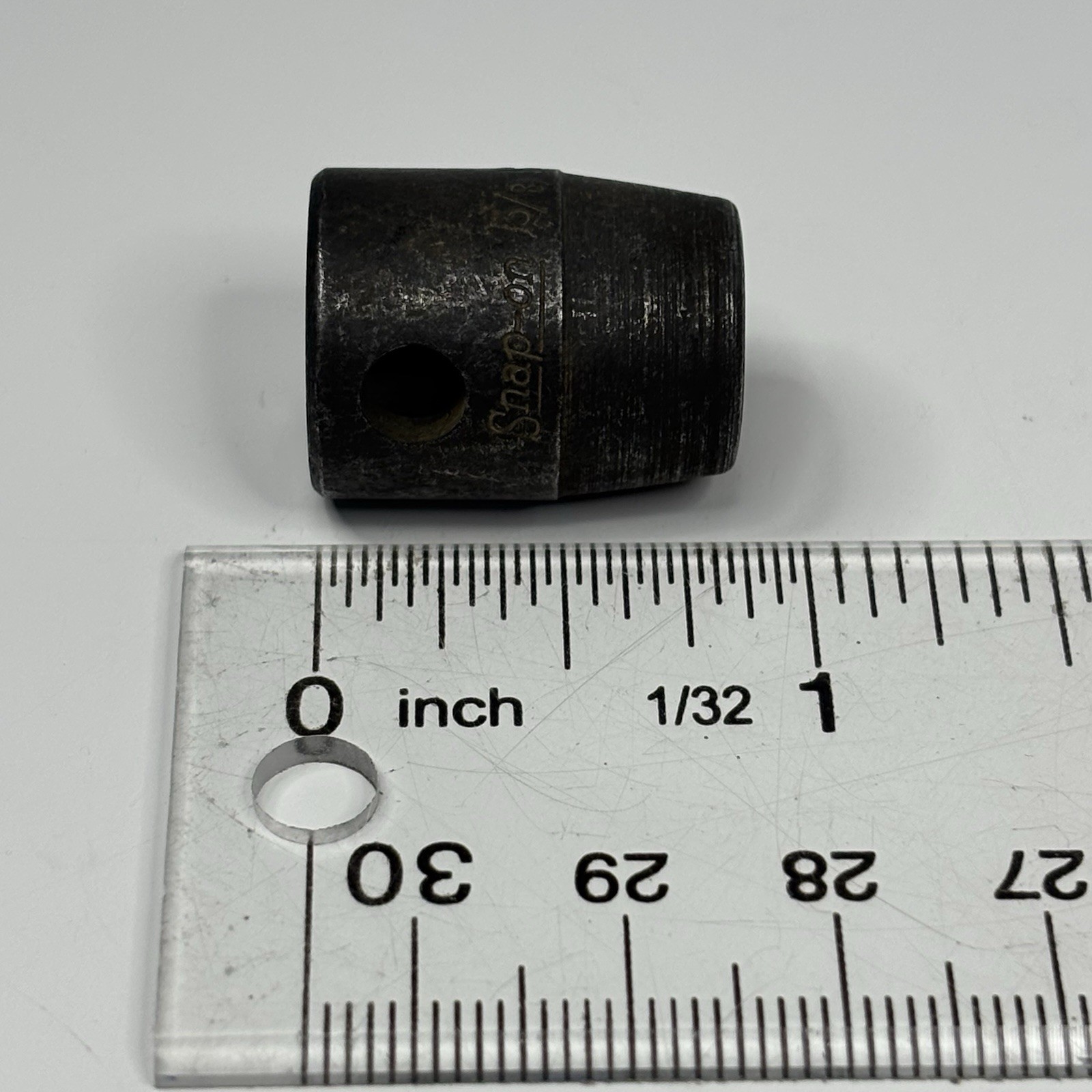Snap On IMF120 3/8 Dr 6Pt SAE 3/8 Flank Dr Shallow Impact Socket USA VTG 1991