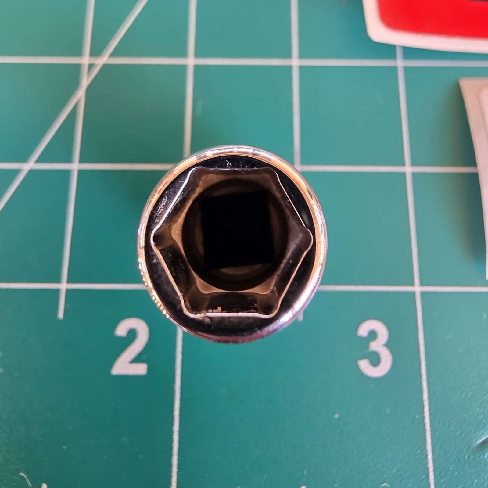 Snap-on Tools USA 1/4″ Drive 9mm Metric Shallow 6 Point Chrome Socket TMM9