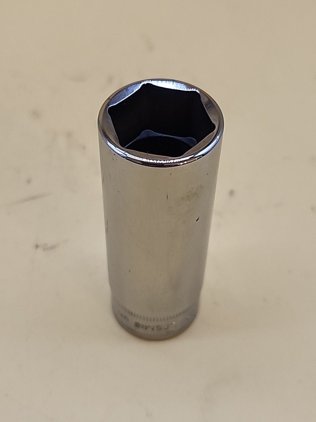 Snap-On Tools SFSM18 Metric 18mm Deep Cr Socket 3/8″Dr 6pt 2.75″L USA