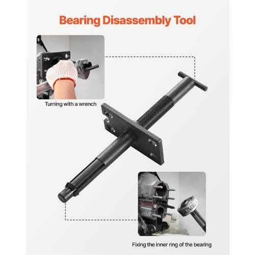 6PCS Mercruiser Alignment Tool and Gimbal Bearing Puller Set with Mercruisers