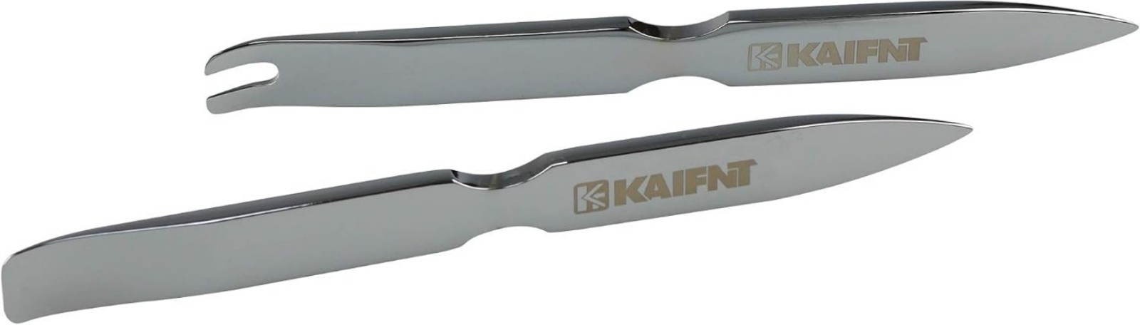 Professional 2-Piece Trim & Panel Tool Set – Chrome-Plated & Durable Design