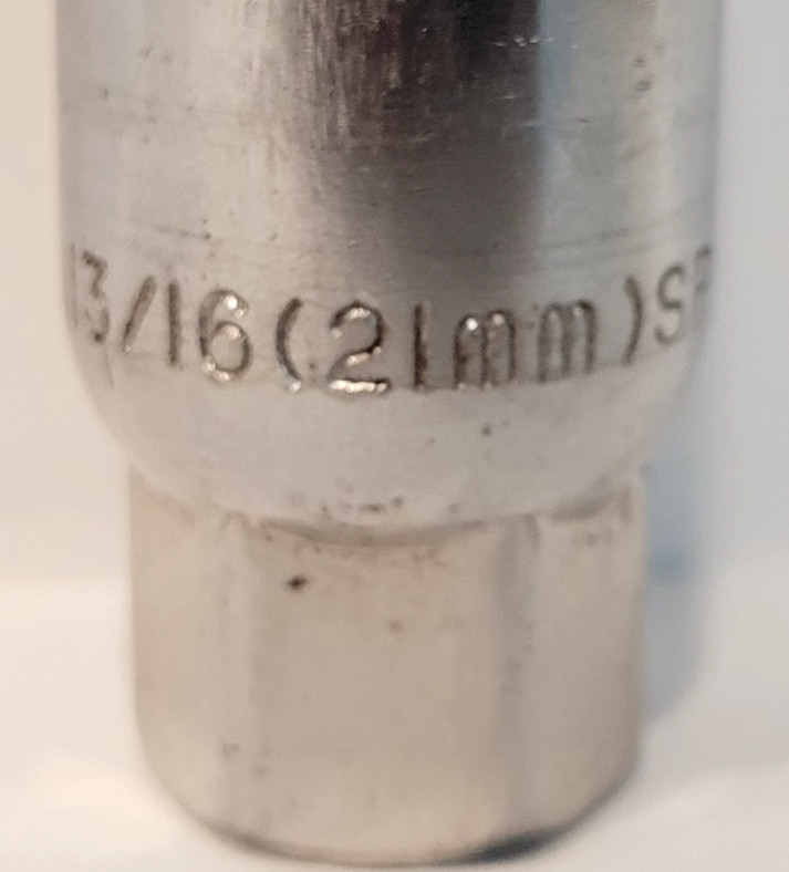Spark Plug SP 13/16″ 6pt 3/8″ 21mm Drive Spark Plug Socket
