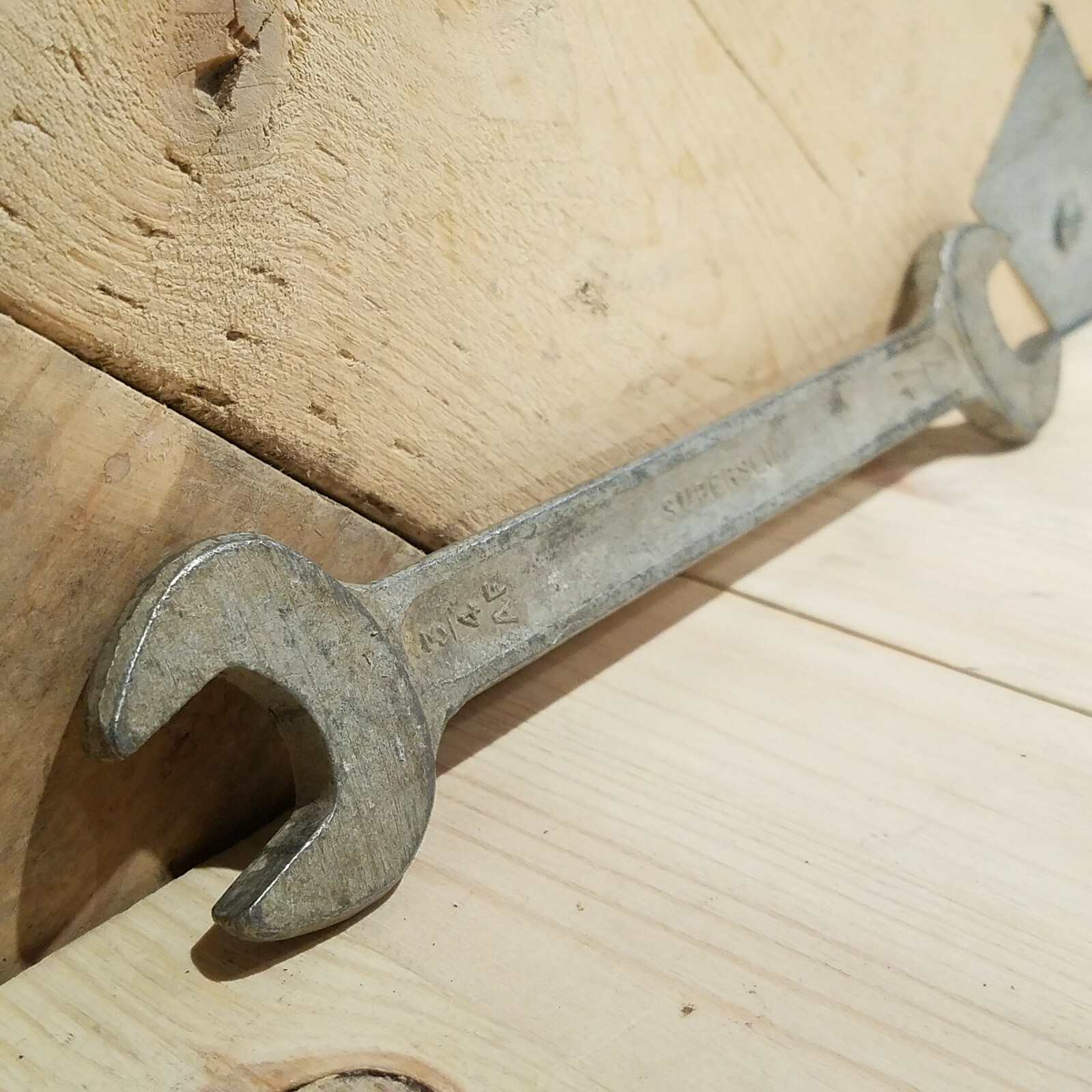Superslim Wrench 3/4″ AF 11/16″ AF Open End Spanner Wrench England Swanky Barn