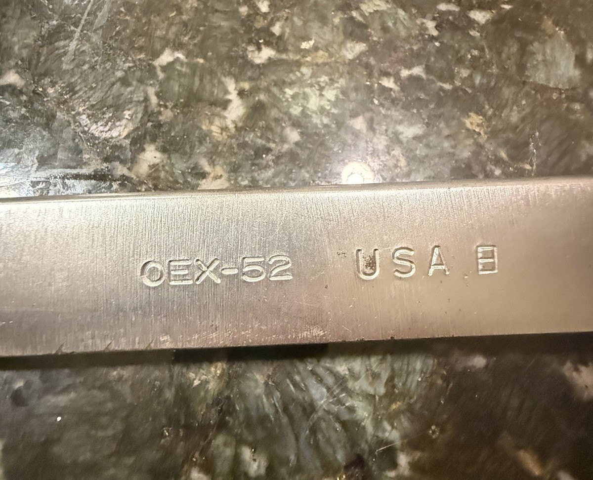 Snap-On OEX52B 1-5/8″ 12-Point SAE Combination Wrench USA Made In 1968 Excellent