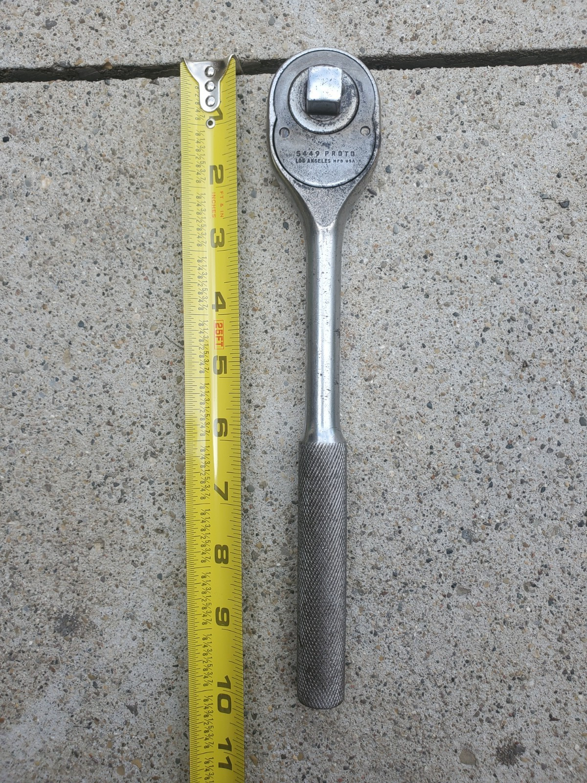 Vintage Proto 1/2″ Drive Ratchet 5449 USA