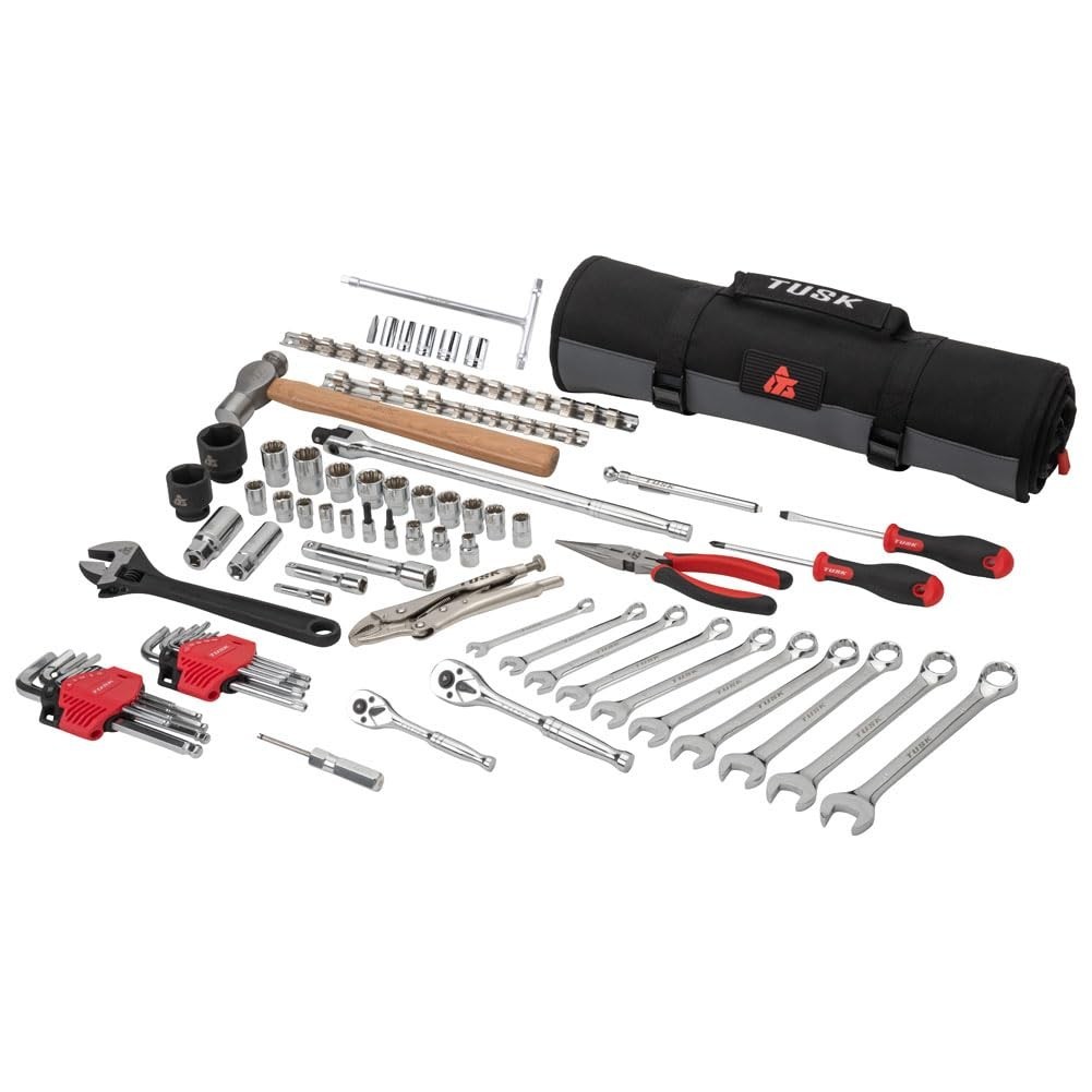 Tusk 2119460010 Tusk UTV Tool Roll Kit with Belt Removal Tools