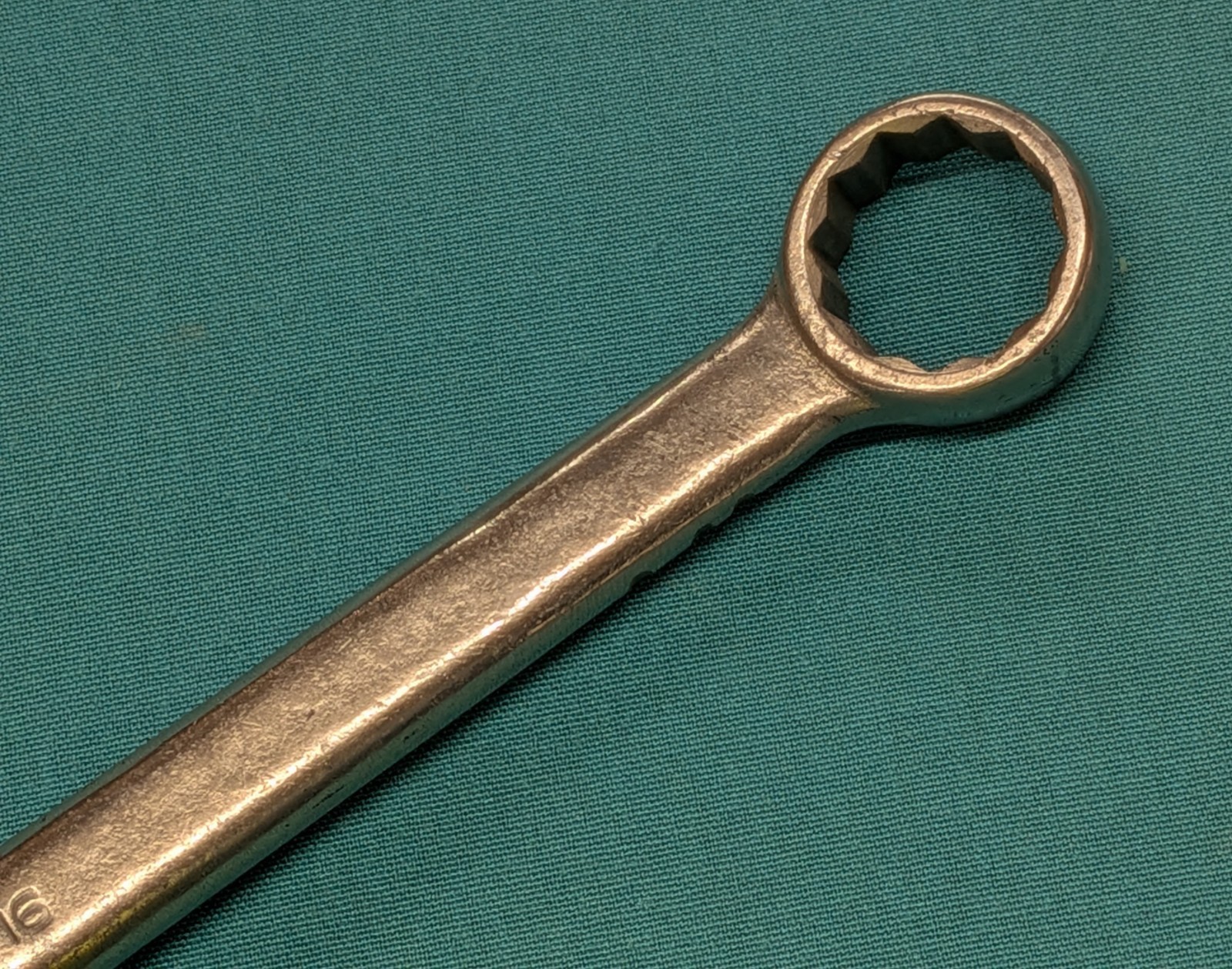Vintage Armstrong Armaloy 7033-C Double Box End Wrench 12 Point 1” & 15/16”- USA