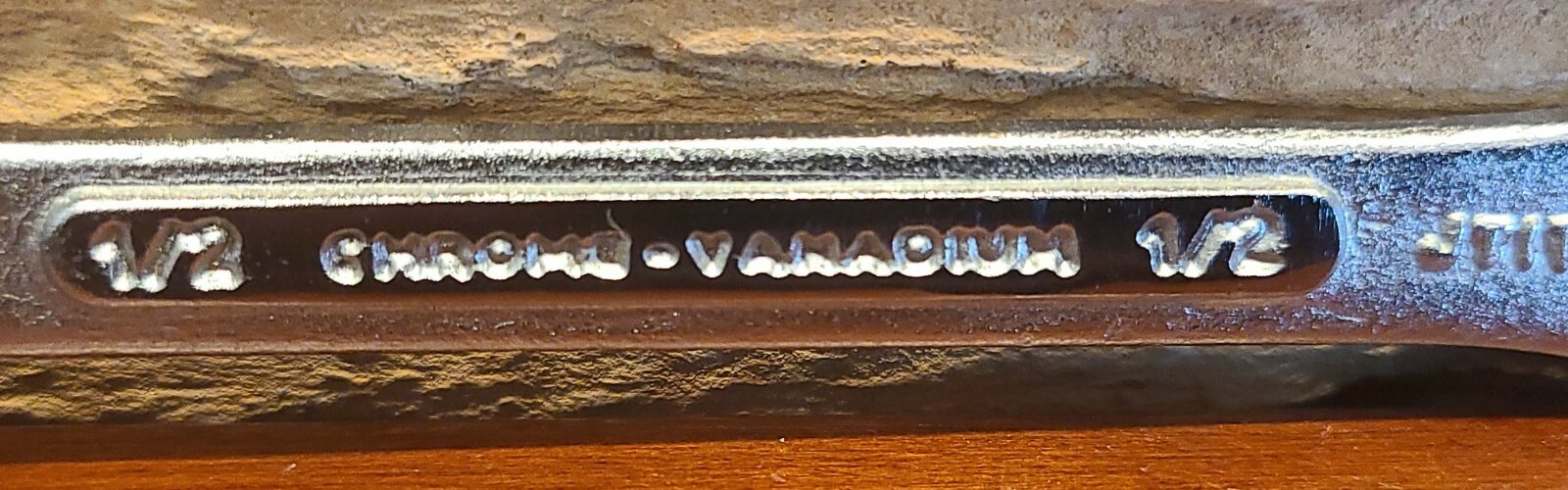 Forged Chrome Vanadium 1/2″ Open End Combination Wrench Made in India 5.5″