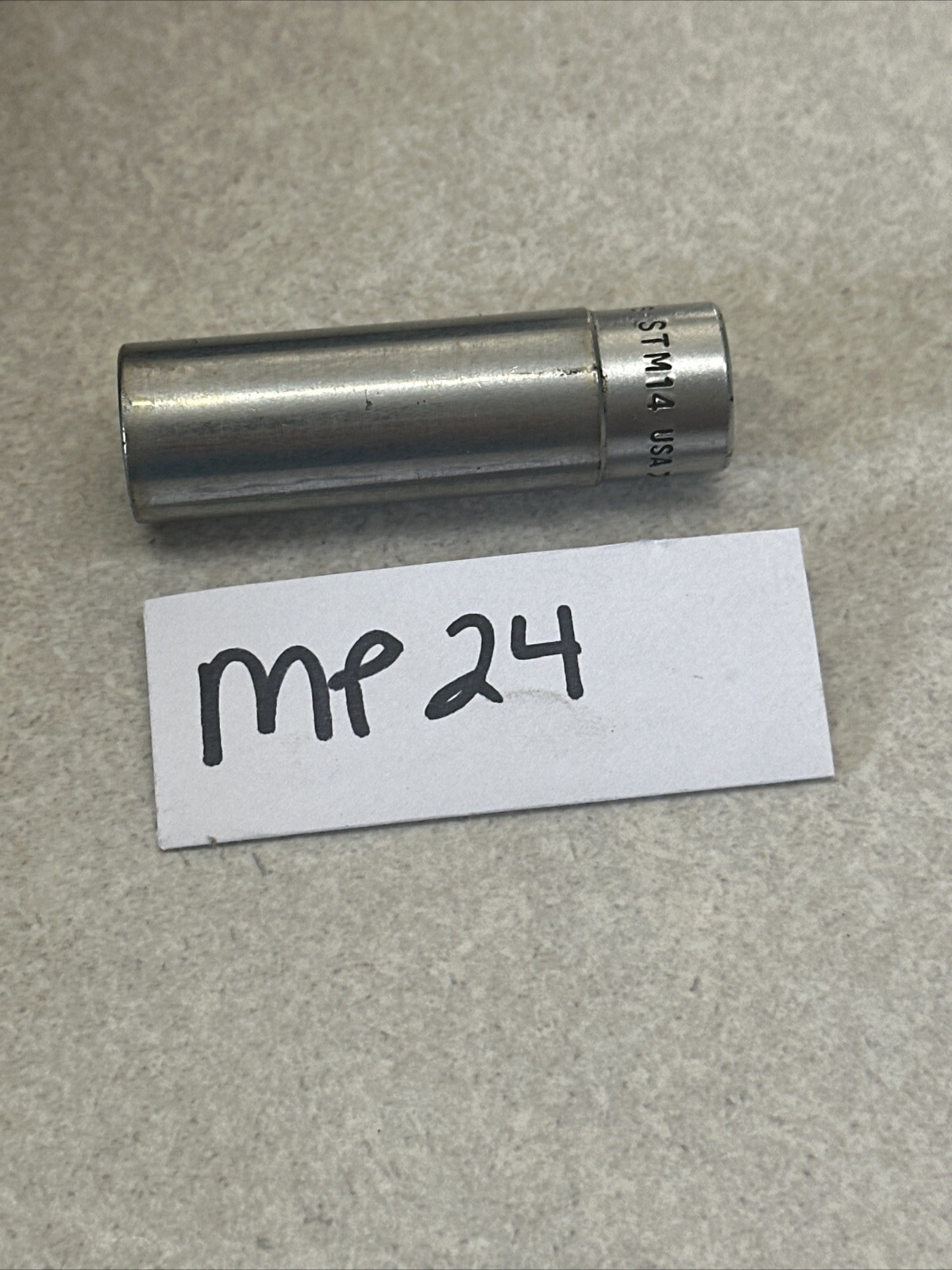 Snap-On Tools STM14 1/4″ Drive 7/16″ SAE 6 Point Deep Chrome Socket – USA