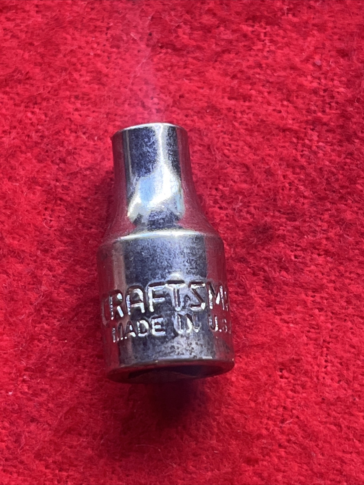 VINTAGE CRAFTSMAN =G= 43481 (reverse) SOCKET 5/32″, 1/4″ DRIVE – USA (7a)