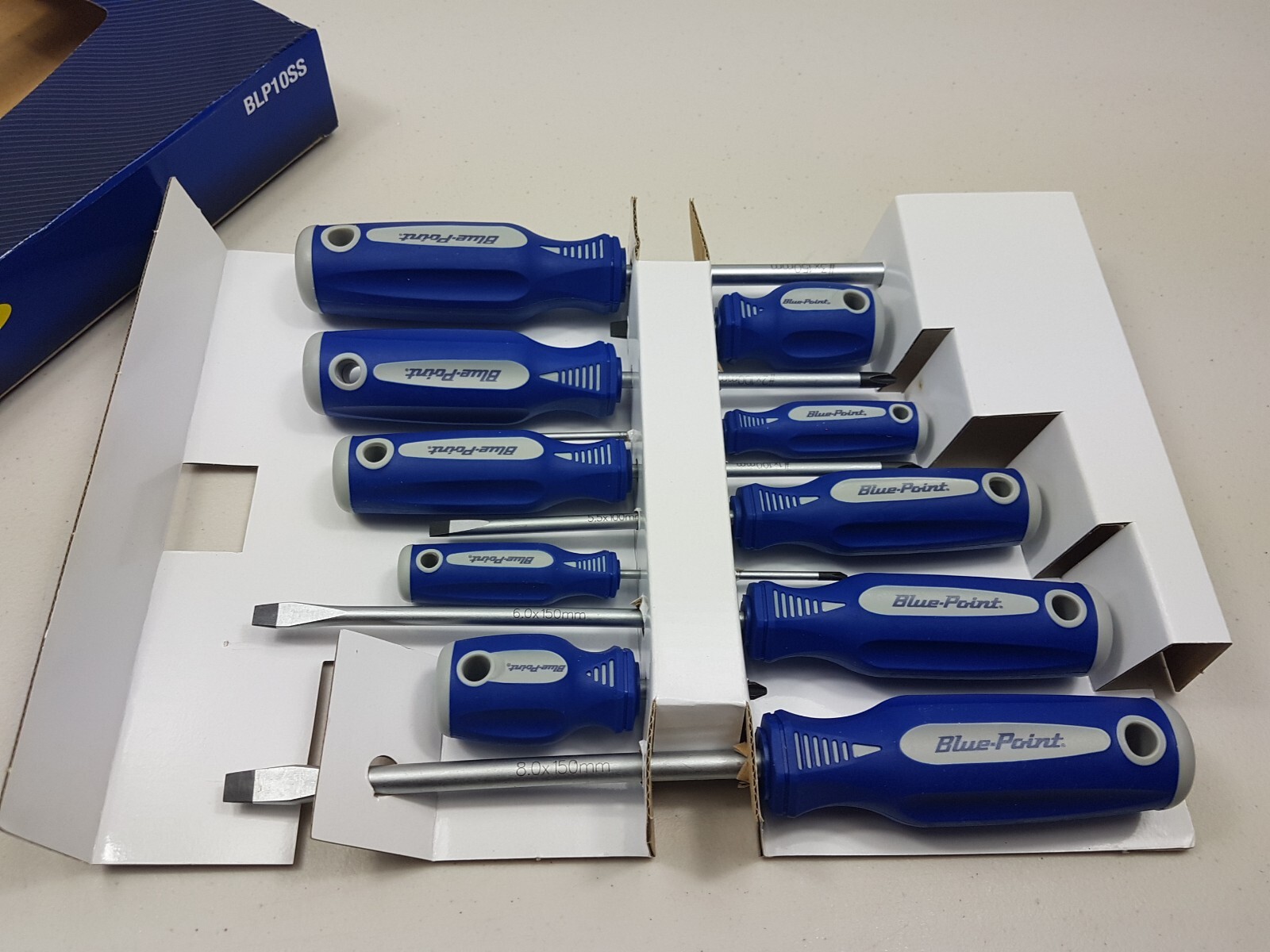 Blue Point 10pc Screwdriver Set – As sold by Snap On.