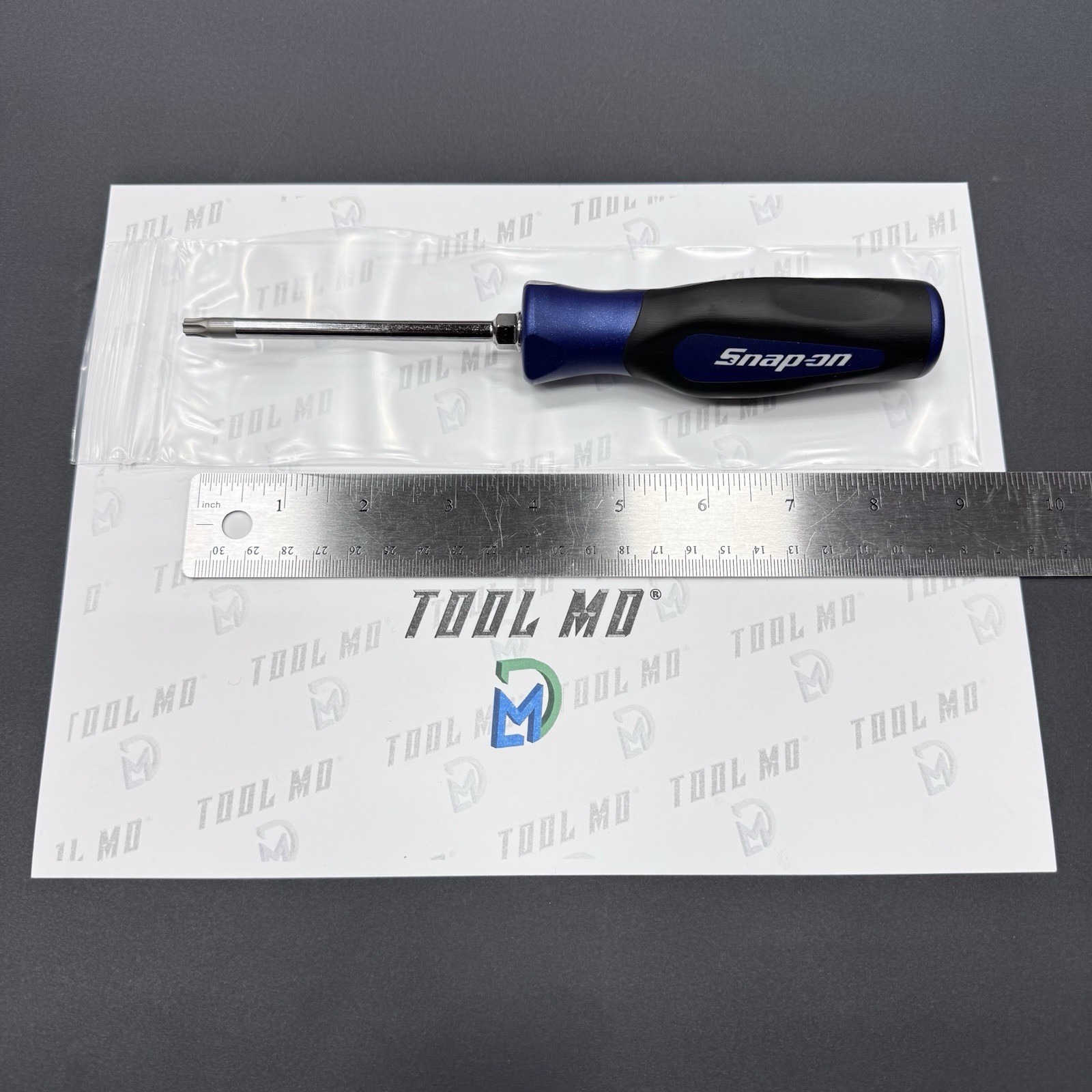 Snap-on Tools USA NEW POWER BLUE TORX T30 Tip Soft Grip Screwdriver SGDTX430BMB
