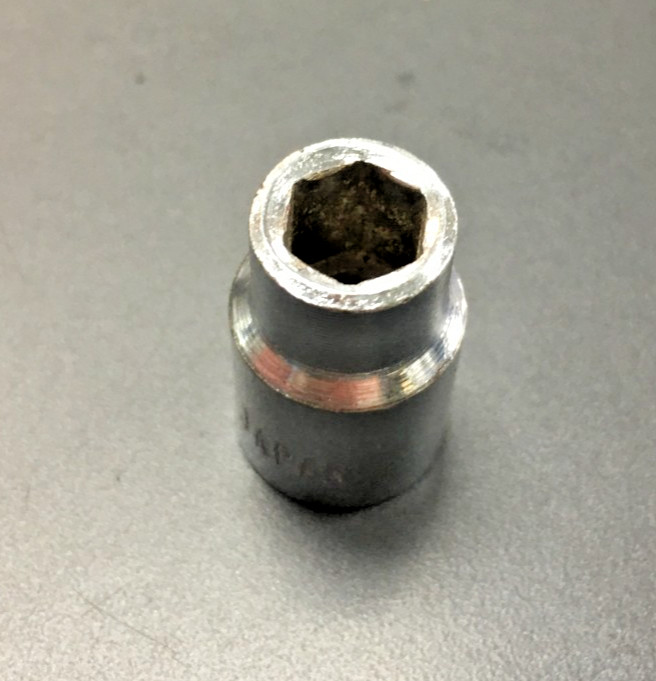 1/4″ SOCKET, 6 POINT, 1/4″ DRIVE, CHROME FINISH, JAPAN