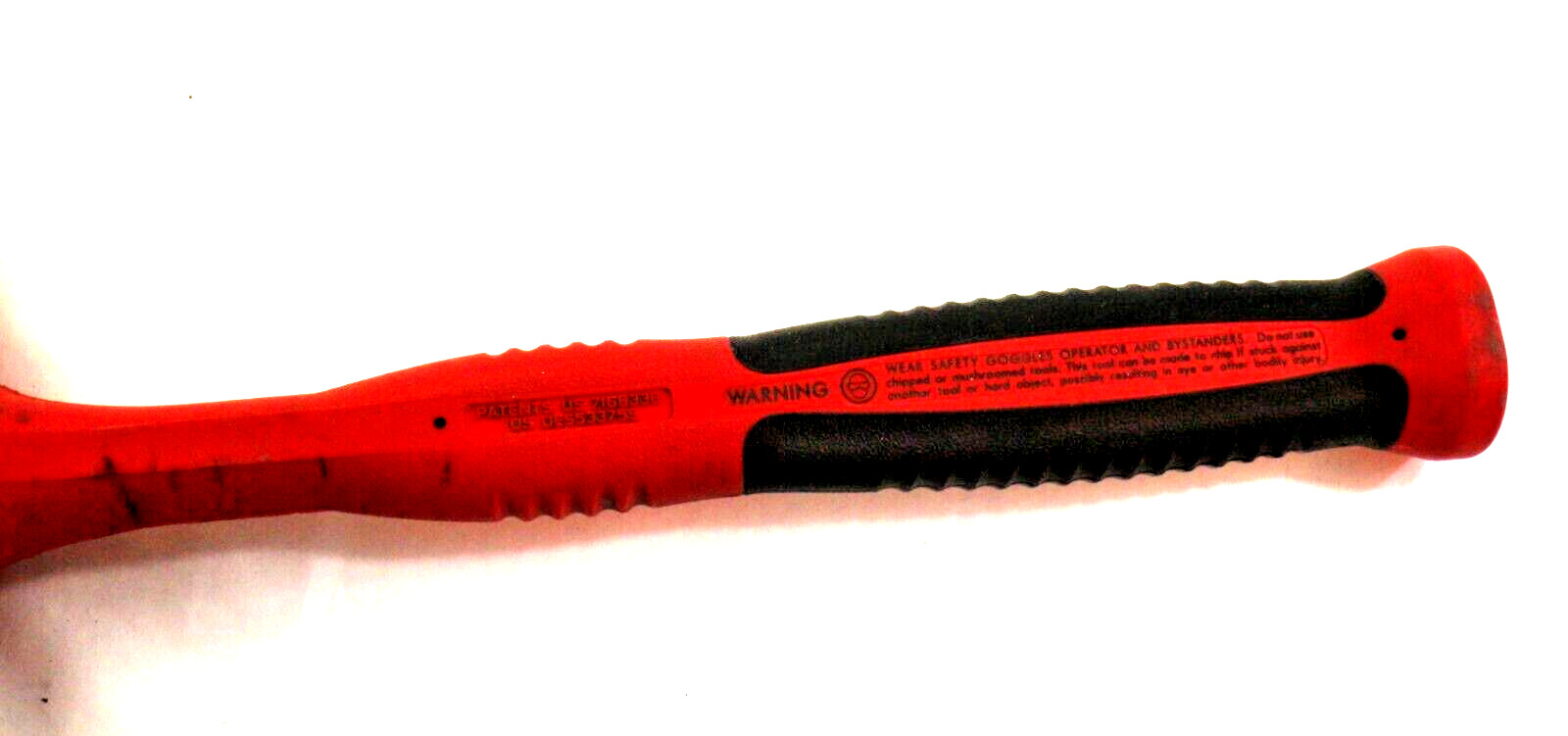 Snap-On HBBD32 32oz/900g Dead Blow Ball Peen RED Soft Grip Hammer USA