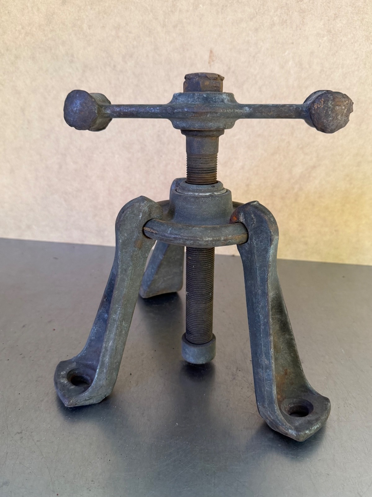 Vintage Original Herbrand 825 Hub Puller 3 Jaw Wheel Axle Puller Heavy-Duty USA