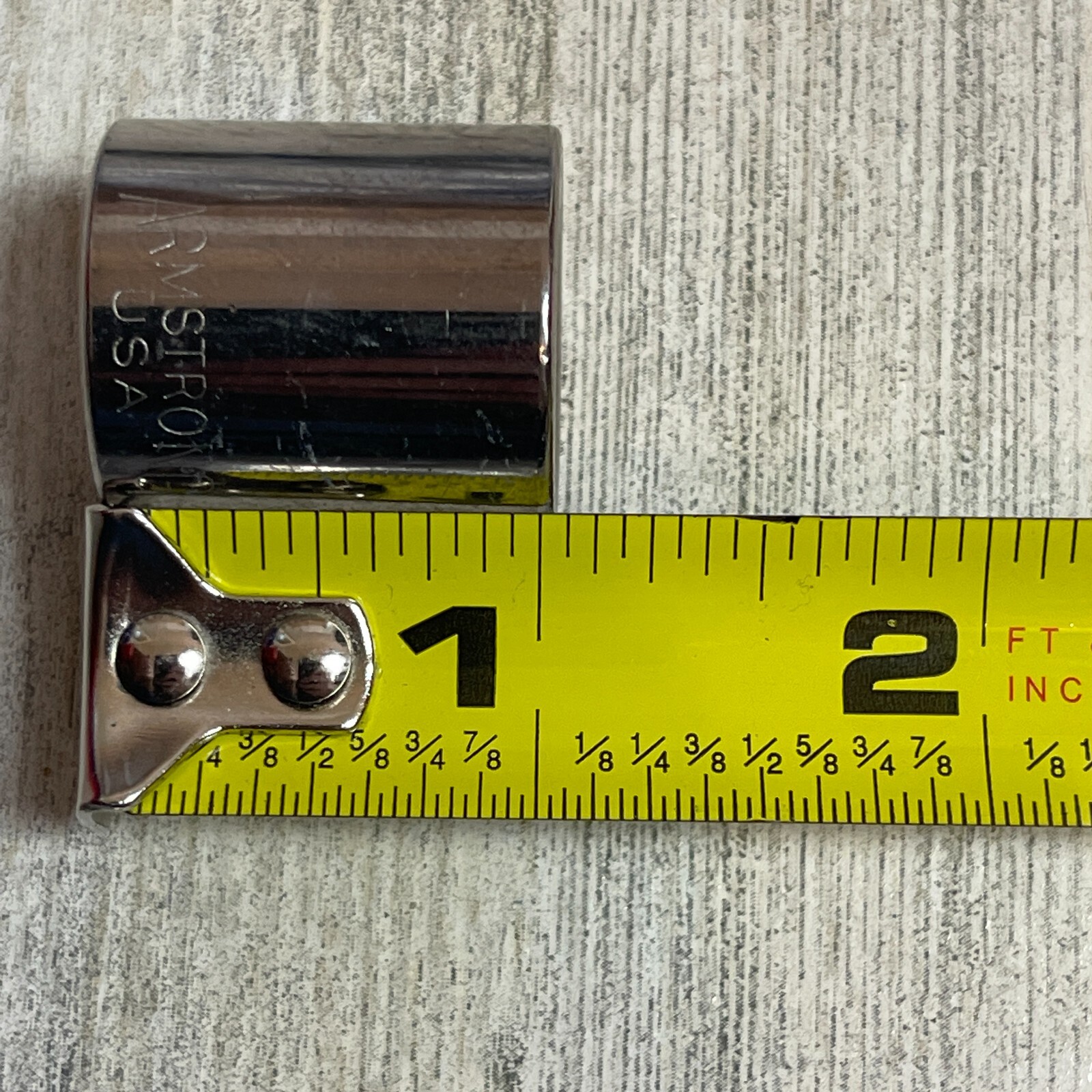 NOS Armstrong 11-122 A 3/8″ Drive 11/16″ 12-Point Socket USA Made