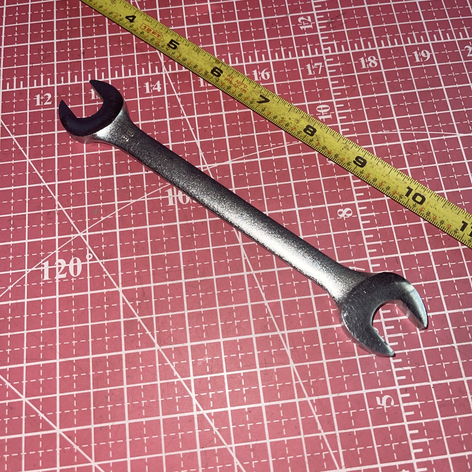 Proamerica USA 1114 14 X 15 MM Metric Open End Wrench 14MM 15MM Vintage