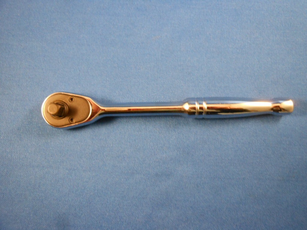 NEW Power Torque GM6149 1/4″ Drive 72 Tooth Mini Head Chrome Ratchet Wrench