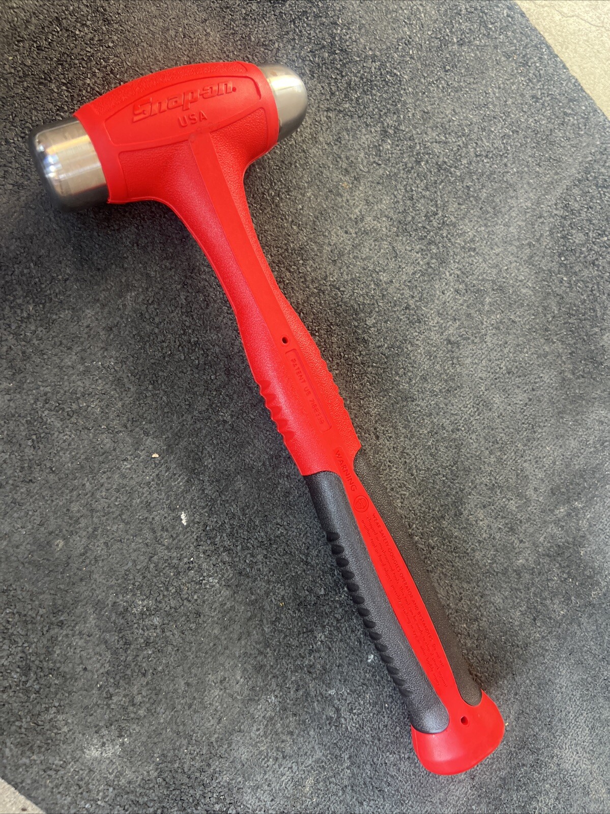 For Snap-on Tools NEW RED 24/680g Soft Grip Dead Blow Hammer HBBD24