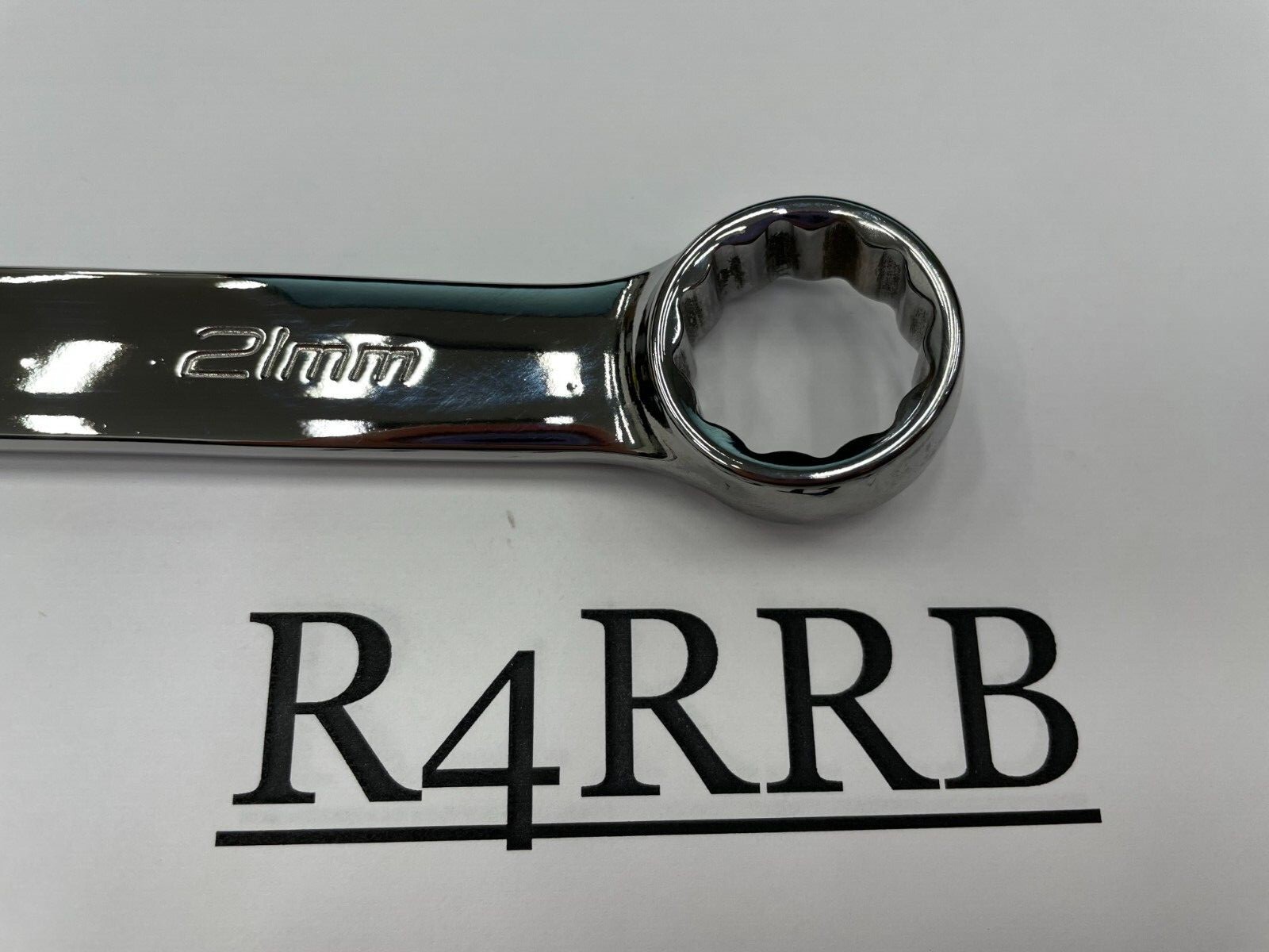 Snap-On Tools USA NEW 21mm Metric Standard 12 Point Chrome Combo Wrench OEXM210B