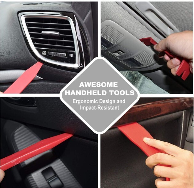 Kit quitar herramienta interiores auto puerta de coche para instalar la radio