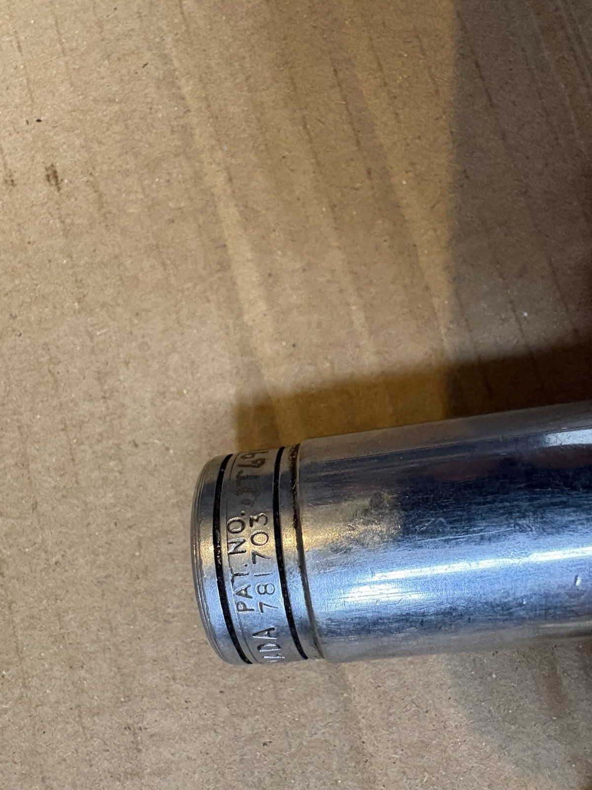 Snap-on SF241 Socket 3/8″ drive 3/4″ Chrome 12 Pointer Socket Tool