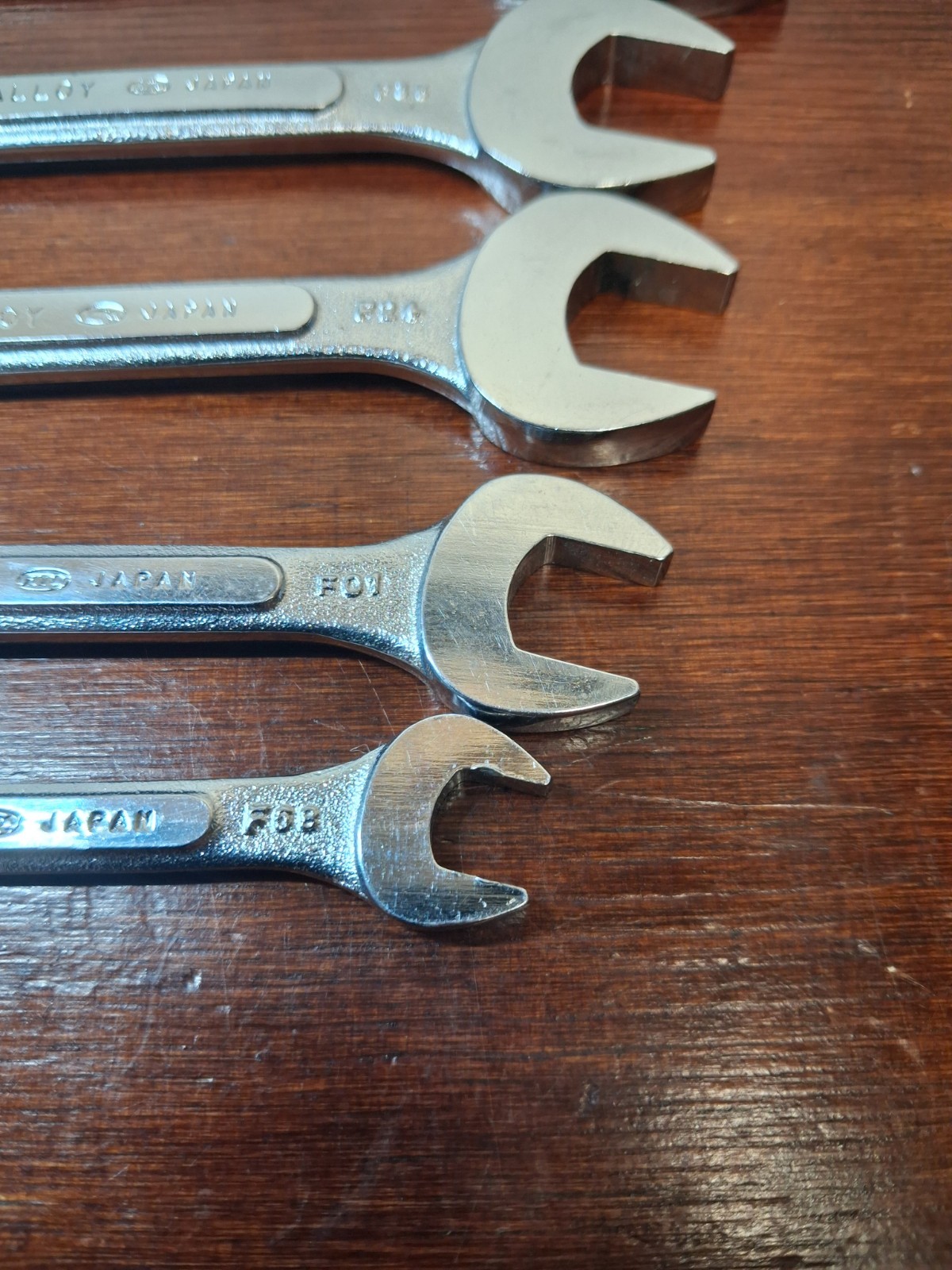 VTG Fuller METRIC Double Open End Wrench SET Japan