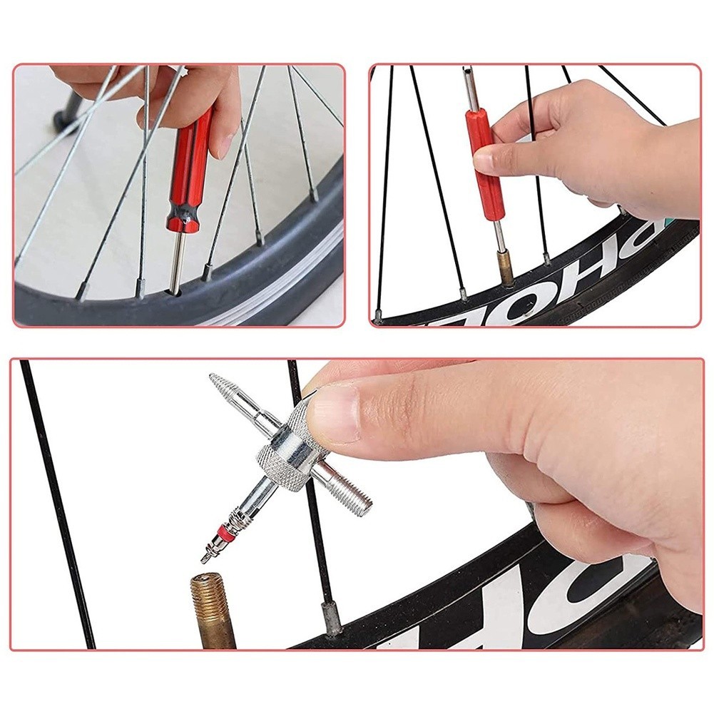 For Roadside Tire Repair Tire Valve Kit Core Removal Tool Wide Compatibility