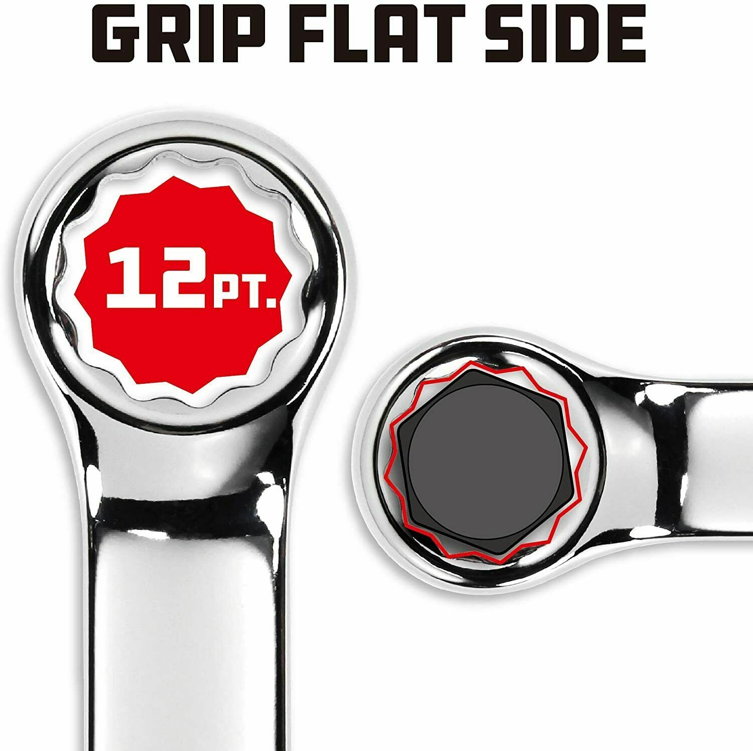 GM Performance Parts Standard 3/4″ Mirror Polished Combination Wrench (GM6410)