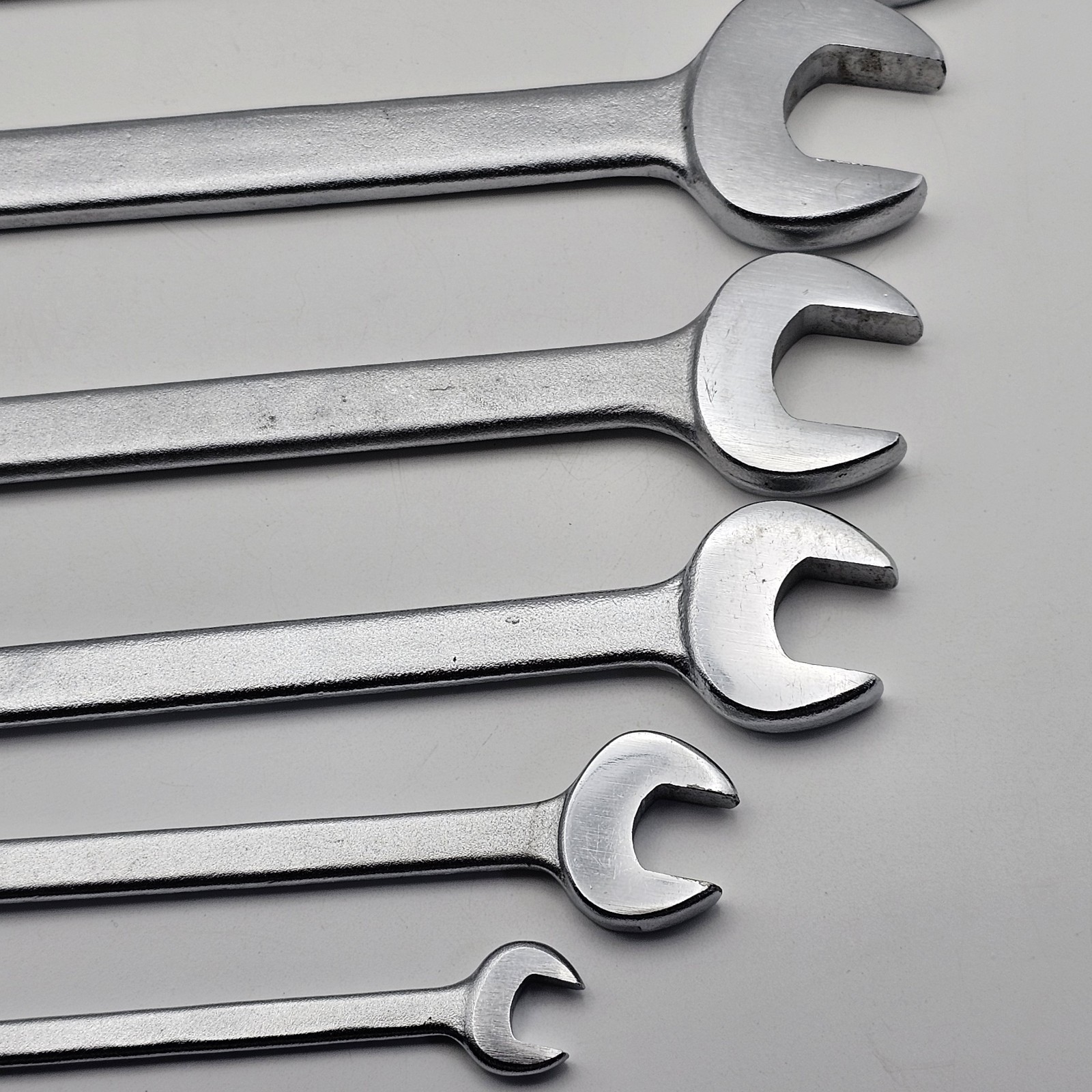 Vintage Thorsen Double Open End Wrench Set 1/4″ to 7/8″ USA Made Lot Of 6