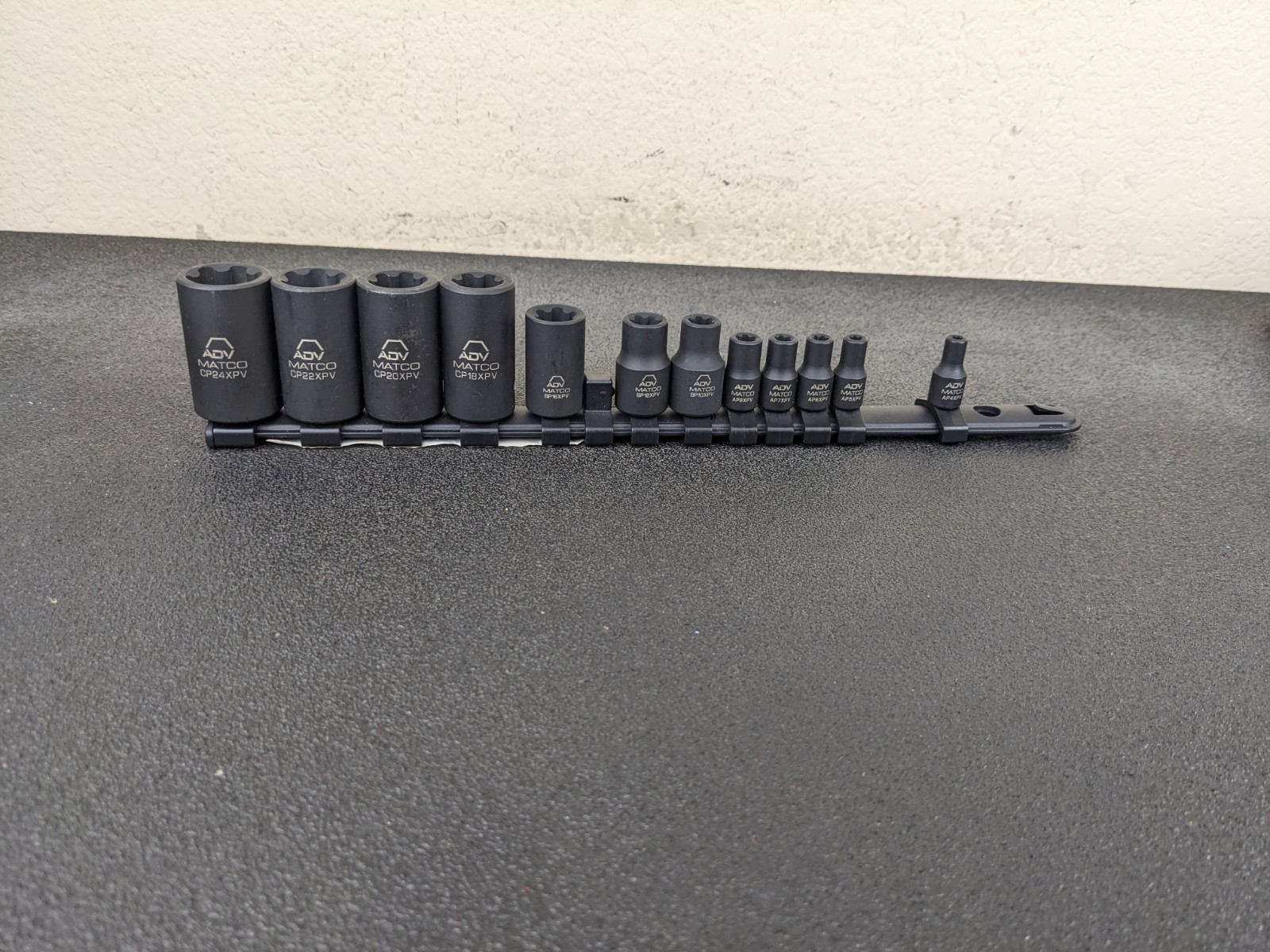 #bp125 Matco Tools NEW SABCP13XPV Inverted Star (Torx) Plus Impact Socket Set