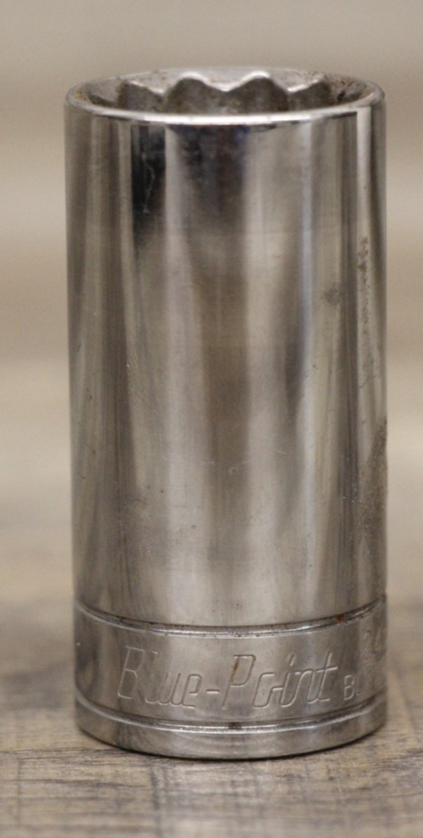 Blue Point Tools BLPLM3824 24mm Metric Deep Socket 3/8″ Dr 12 Pt USA