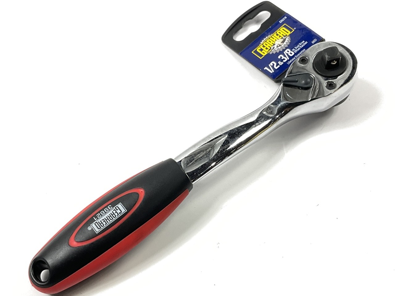 Gearhead GH6218 Dual Drive Ratchet Handle, 1/2″ & 3/8″