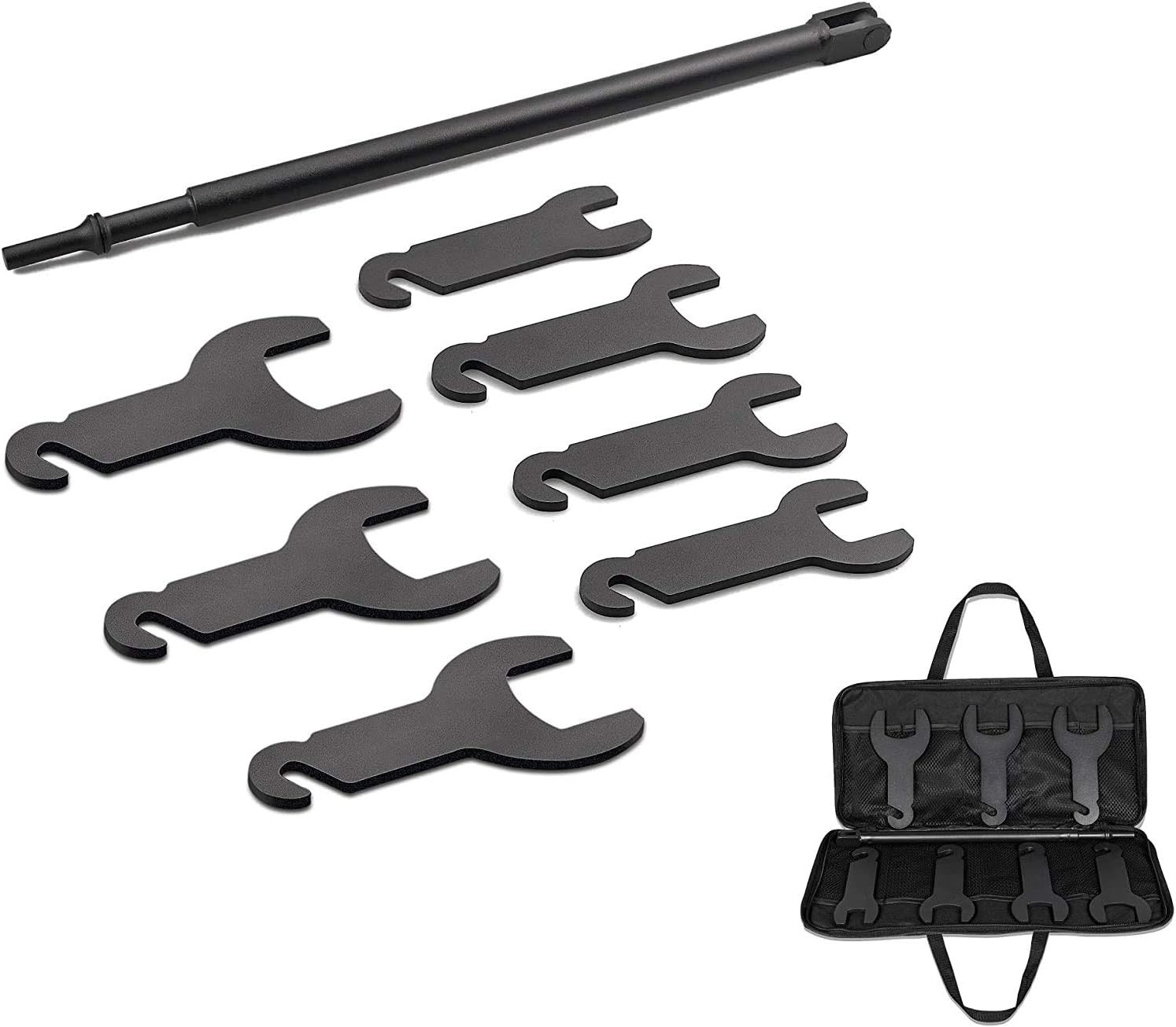 Pneumatic Fan Clutch Wrench Removal Tool Kit 43300 Fit for Ford/GM/Chrysler/Jeep