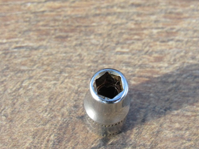 SNAP ON 6MM TMM6 1/4″ DRIVE METRIC 6 PT SHALLOW CHROME SOCKET 6 MM TMM ID MARK