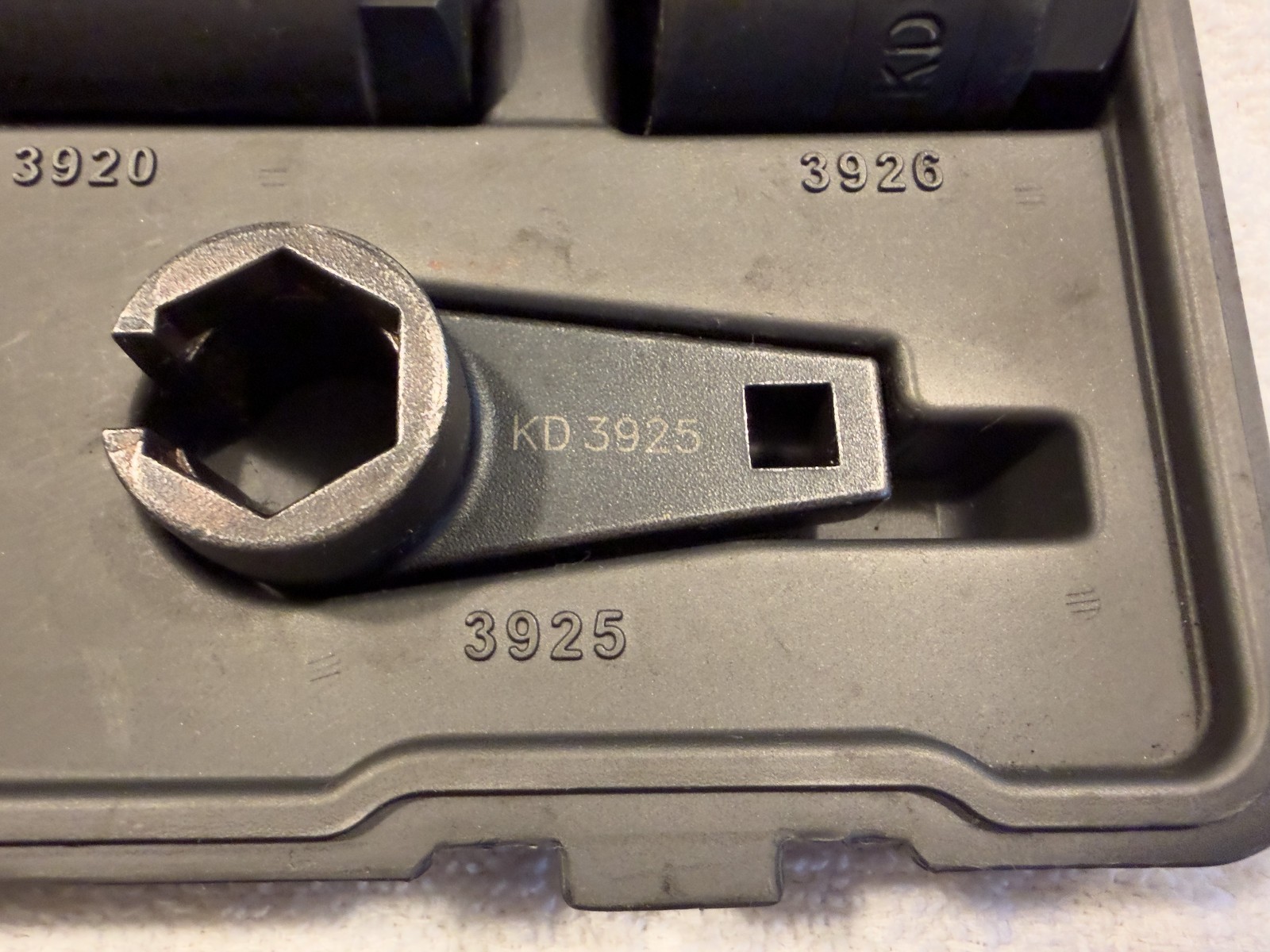KD Tools 41720 8pc Master Sensor Socket Set – O2 Oil Fuel Pressure Complete