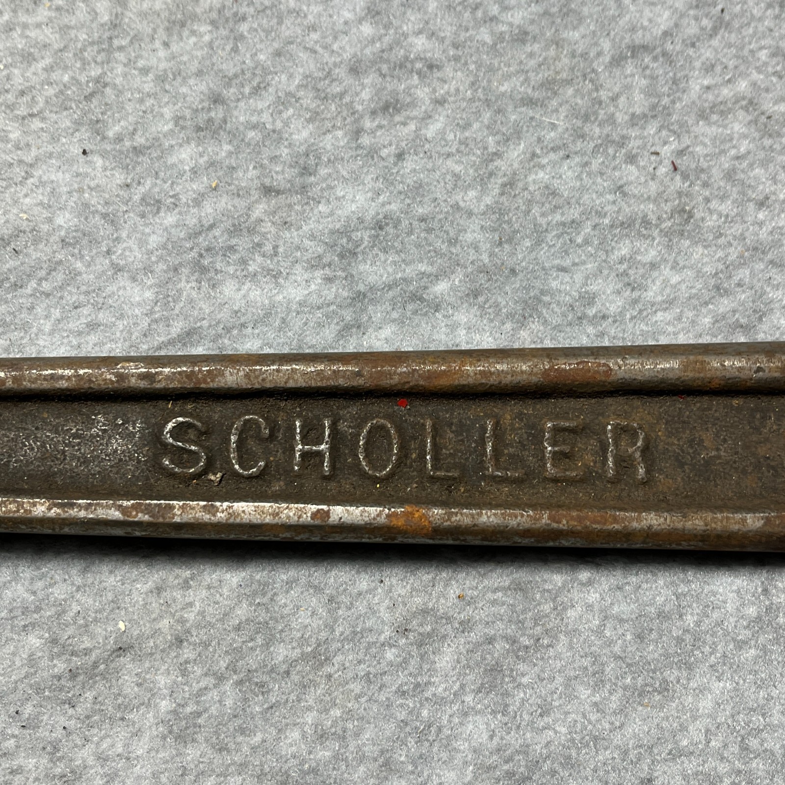 Vintage Scholler Wrench Adjustable Brown 10″ USA Buffalo – For Parts – No Adjust