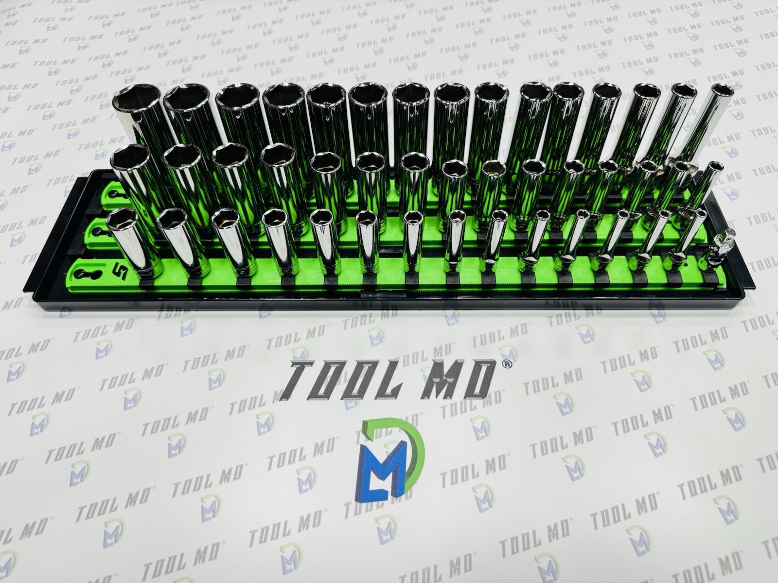 Snap-on Tools NEW 45pc Metric Mix Drive 6pt DEEP Socket Set 112STMMY 212SFSMY