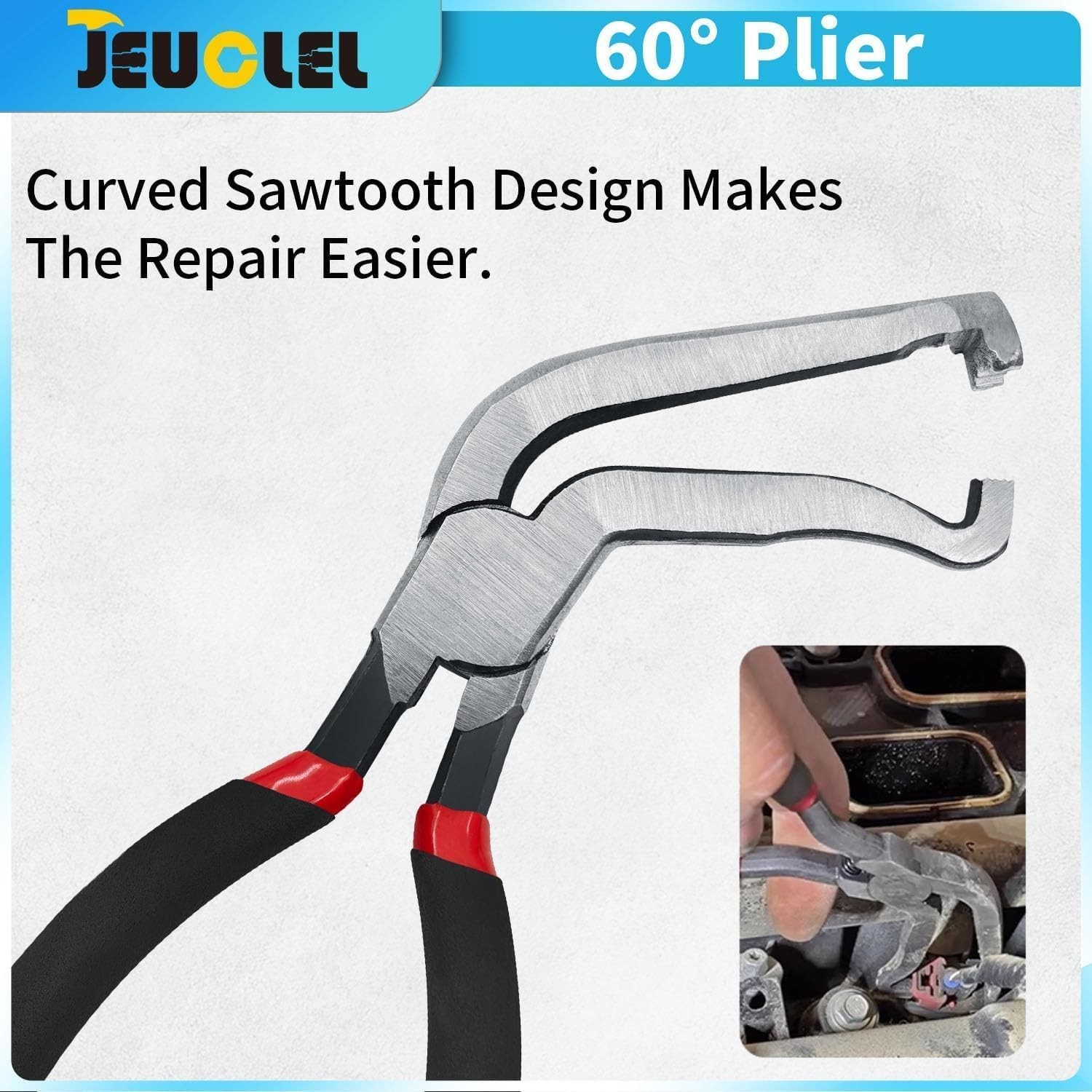 Dual-End Electrical Connector Pliers for Safe & Damage-Free Electrical Repair