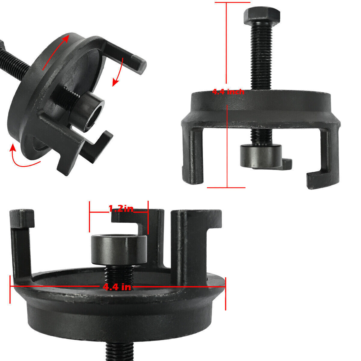25264 Harmonic Balancer Puller Crank Pulley Puller For GM Dodge Chrysler Ford