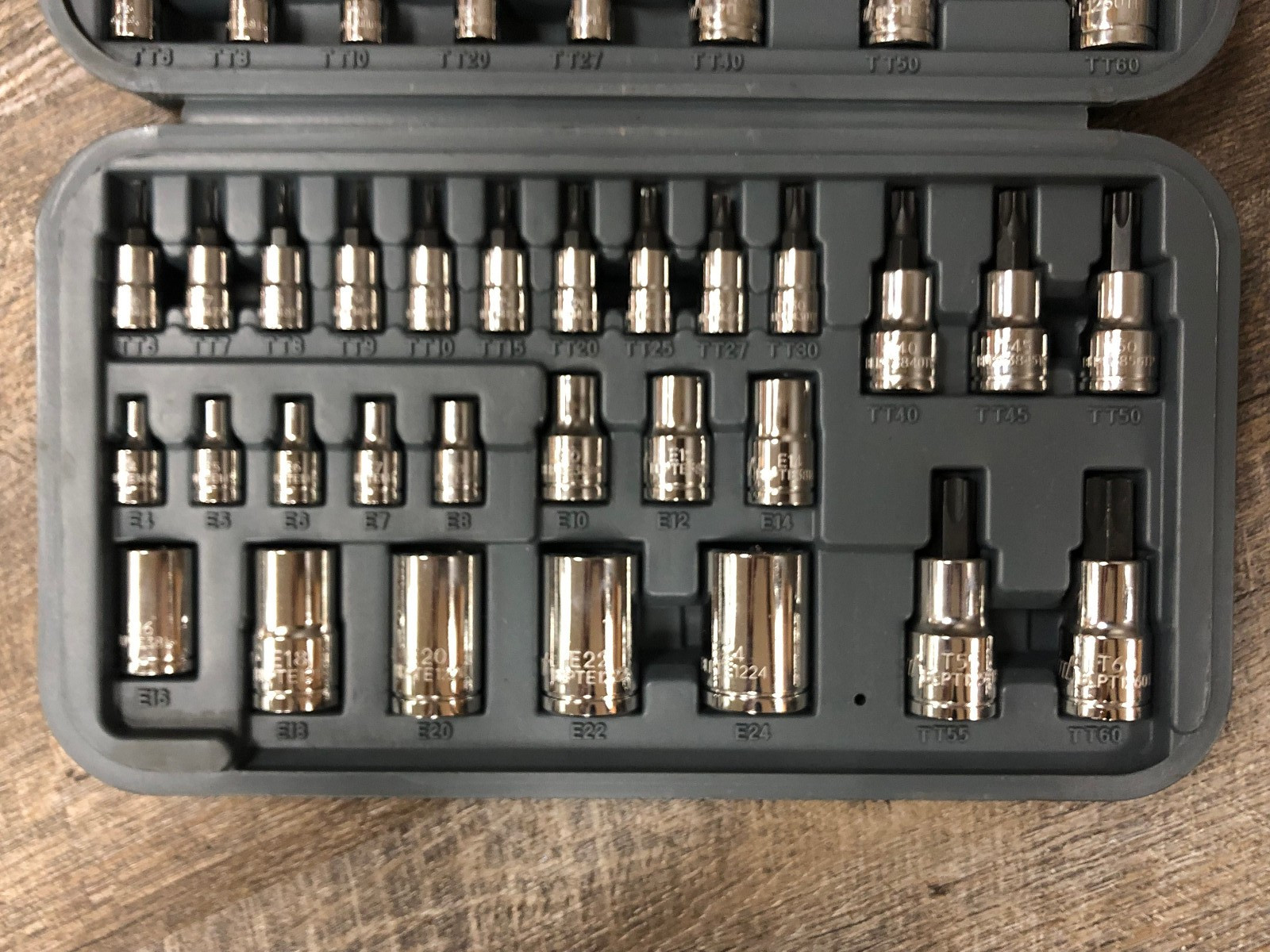 COMPLETE Blue Point BLPTSSC43 Combination Drive Tamper Resistant TORX Socket Set