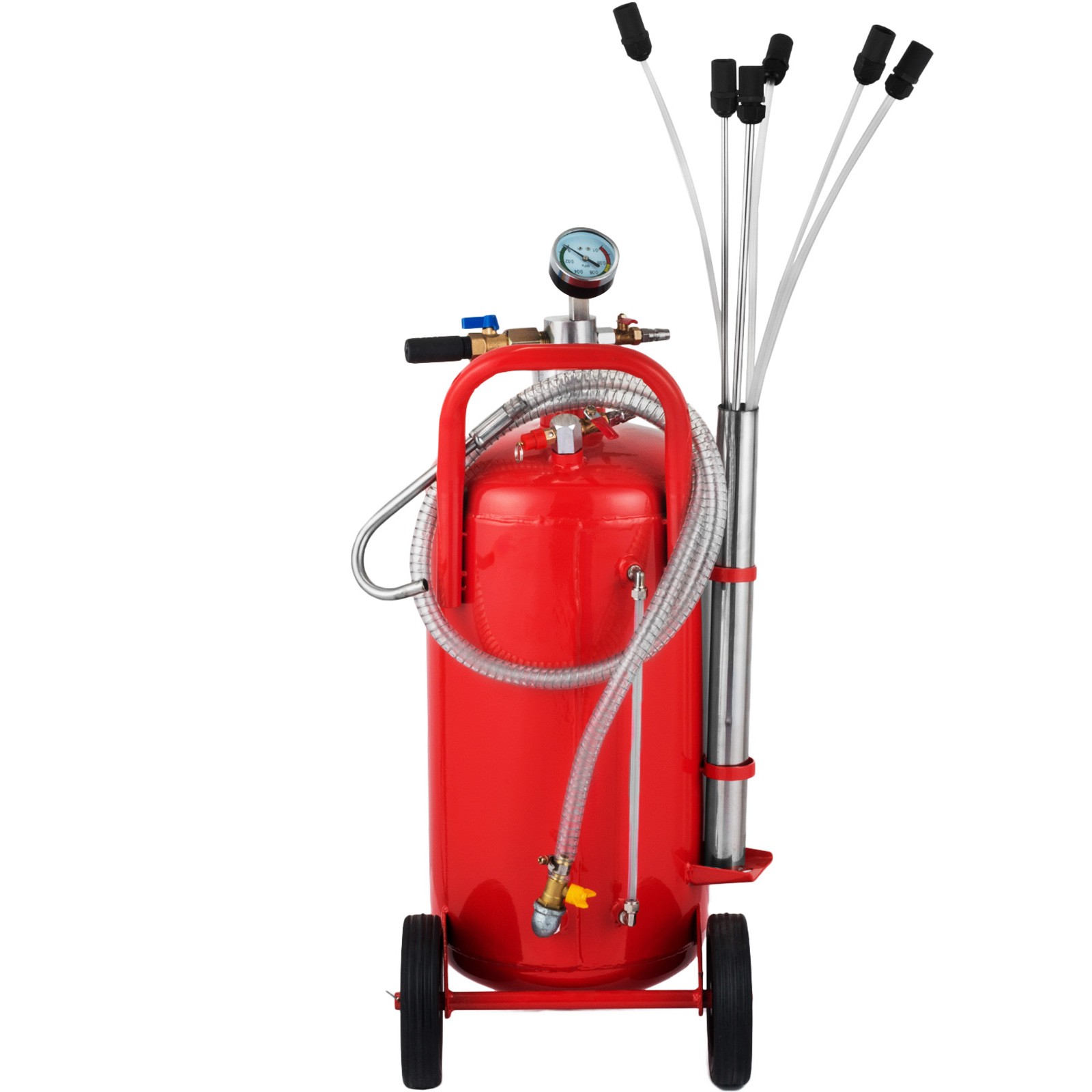 5 Gallon Portable Air Pneumatic Waste Oil Garage Extractor Drain Tank