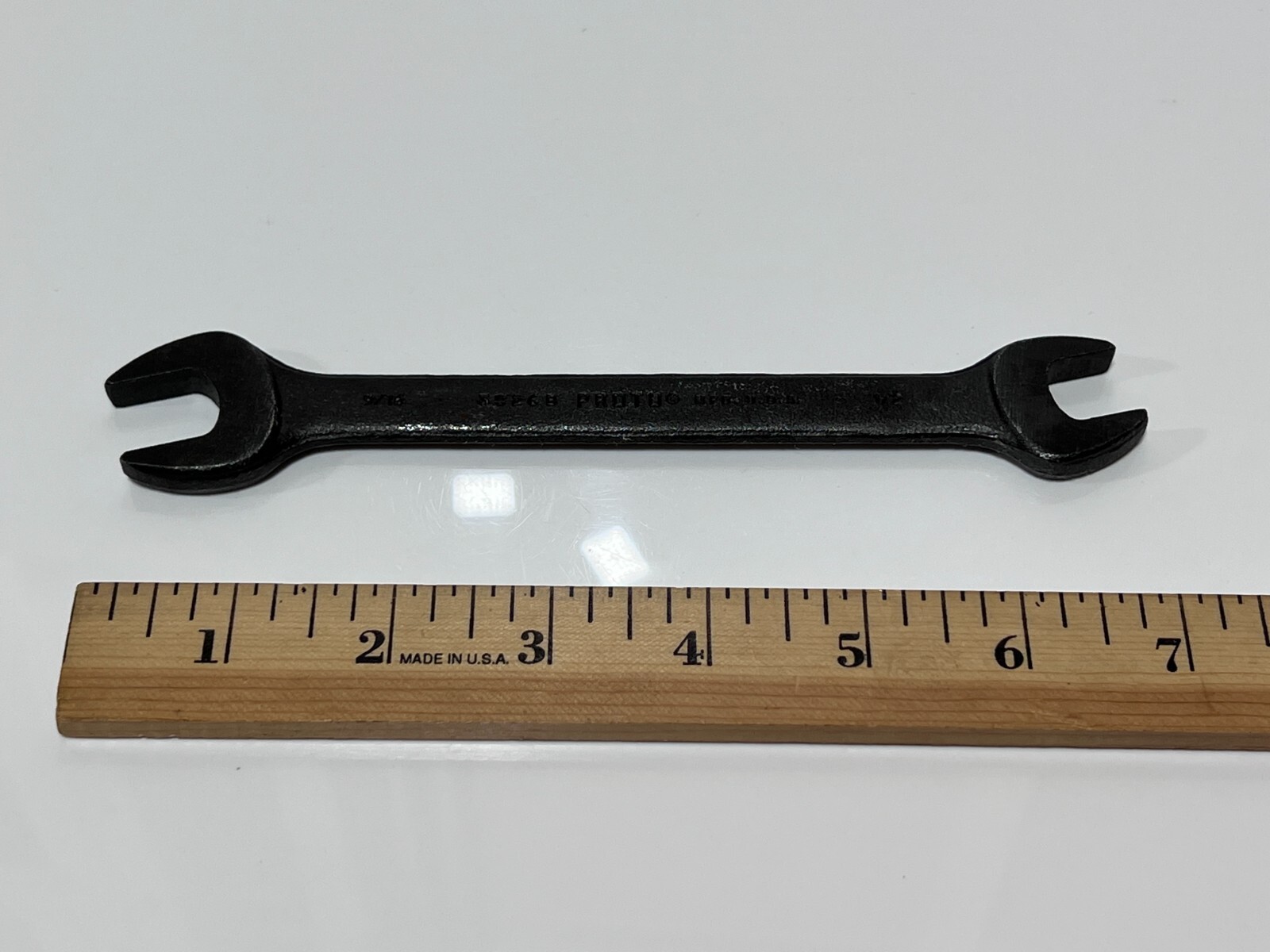 Proto PROFESSIONAL USA 3026B 9/16″ X 1/2″ SAE Double Open End Wrench, Black Ind.